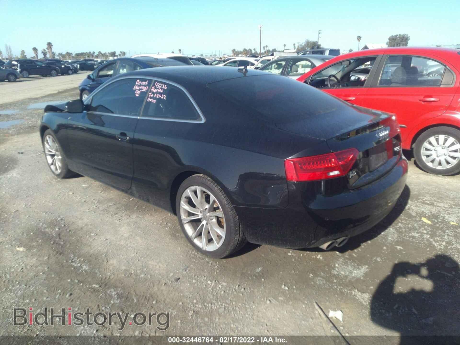 2013 AUDI A5 - VIN: WAULFAFR0DA001394 - Photo 3