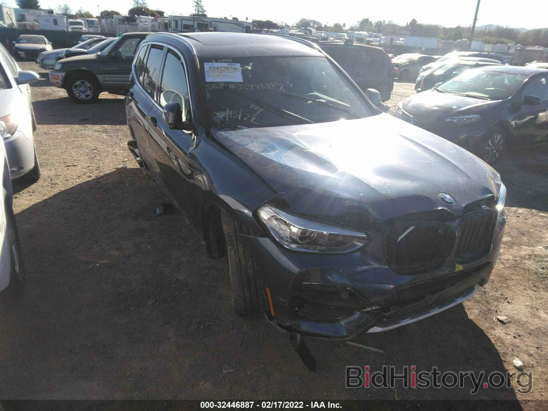 Фотография 5UXTY3C06M9H25365 - BMW X3 2021