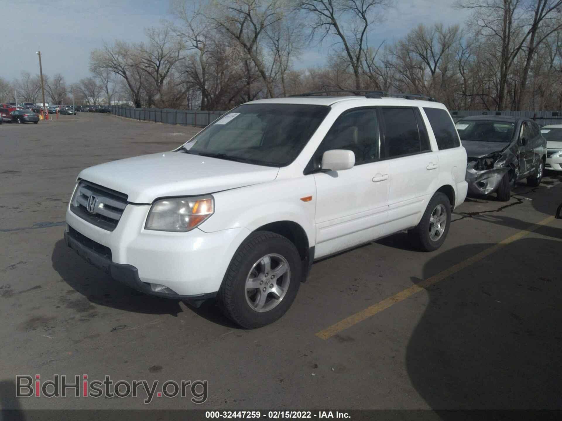 2007 HONDA PILOT - VIN: 2HKYF18657H536892 - Фото 2