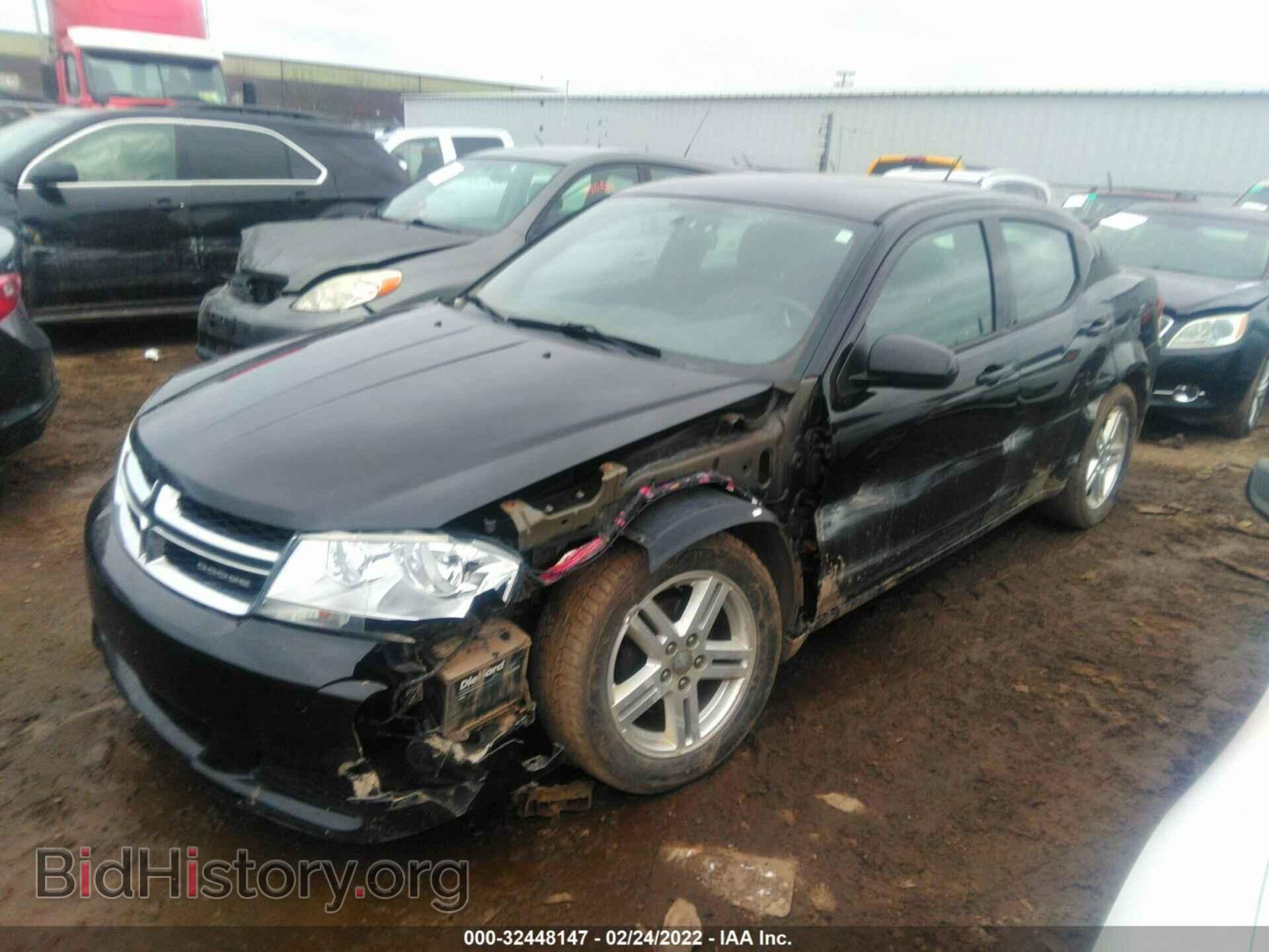 2012 DODGE AVENGER - VIN: 1C3CDZCB9CN147898 - Фото 2