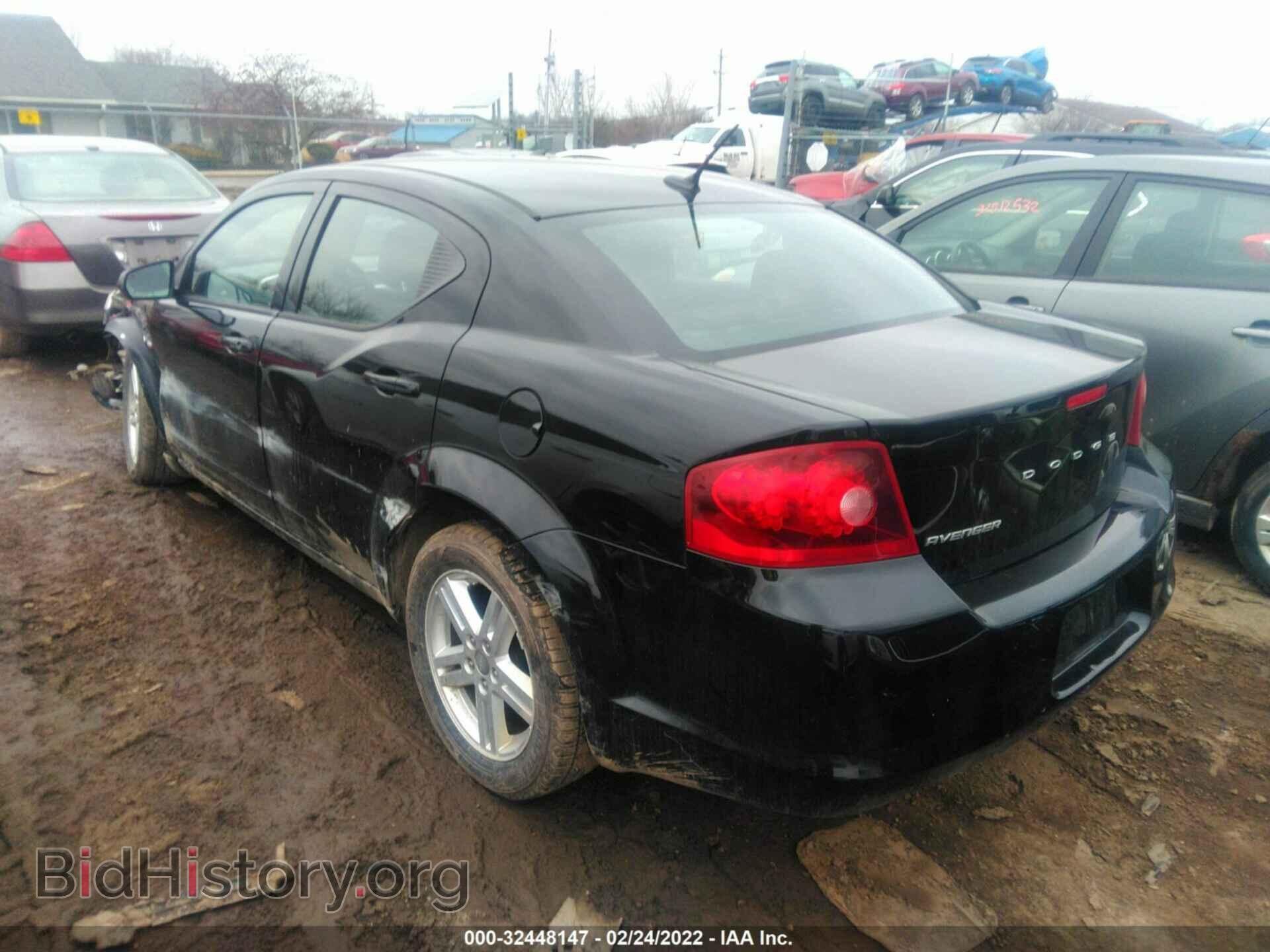 2012 DODGE AVENGER - VIN: 1C3CDZCB9CN147898 - Фото 3