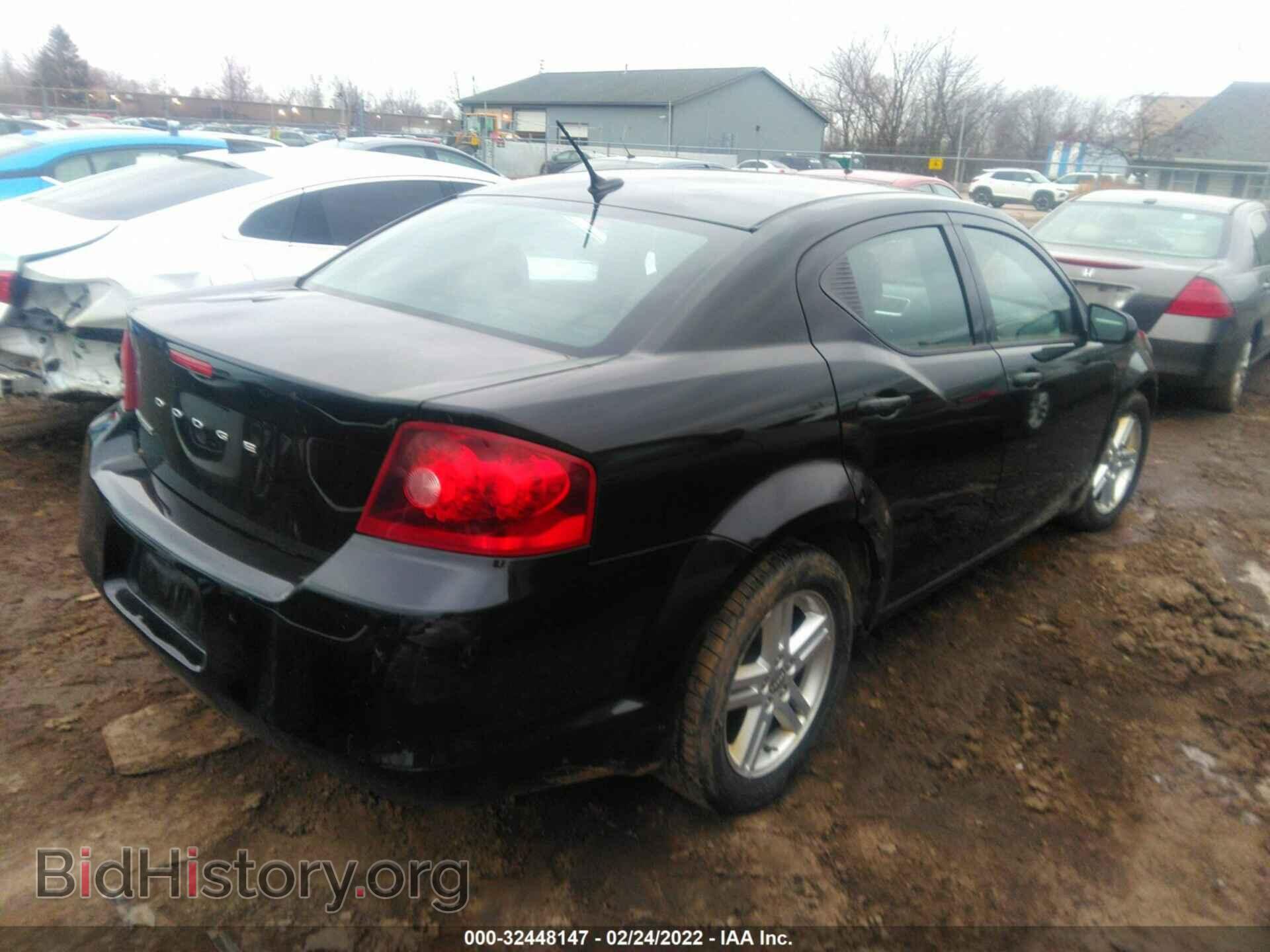 2012 DODGE AVENGER - VIN: 1C3CDZCB9CN147898 - Фото 4