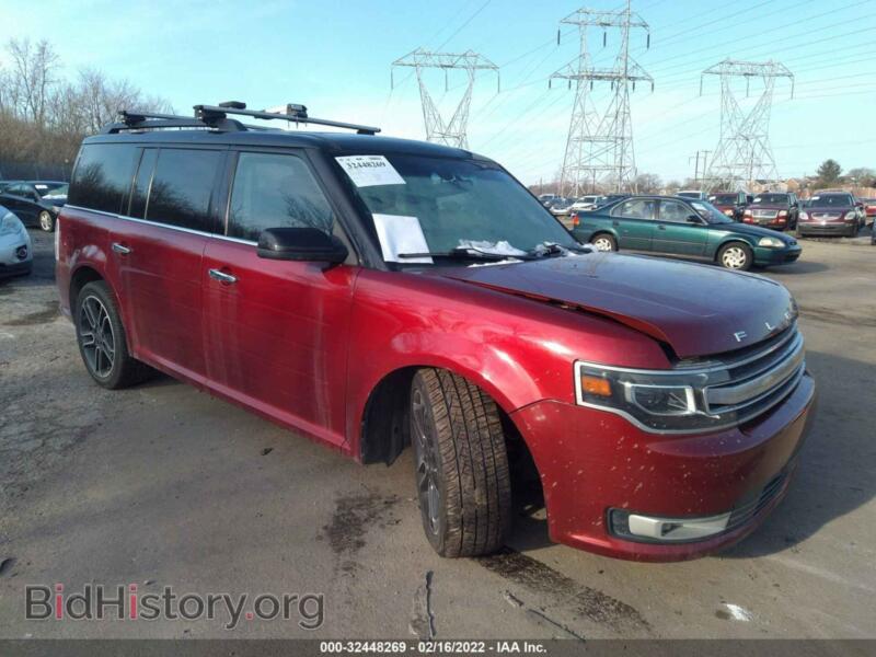 2013 Ford FLEX Limited (VIN 2FMHK6D88DBD23079) — фото 1 из 11, IAAI, повреждение: левая передняя часть
