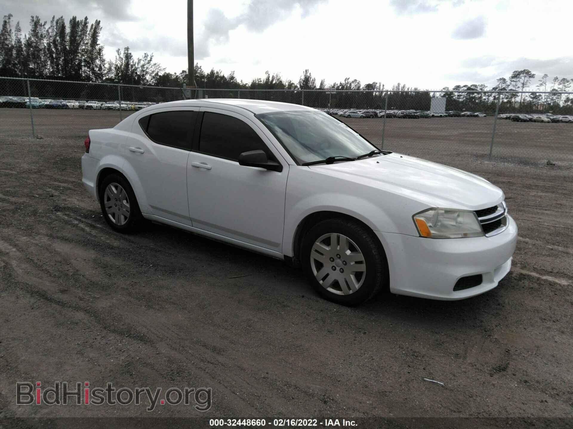 Photo 1C3CDZAB4CN242792 - DODGE AVENGER 2012