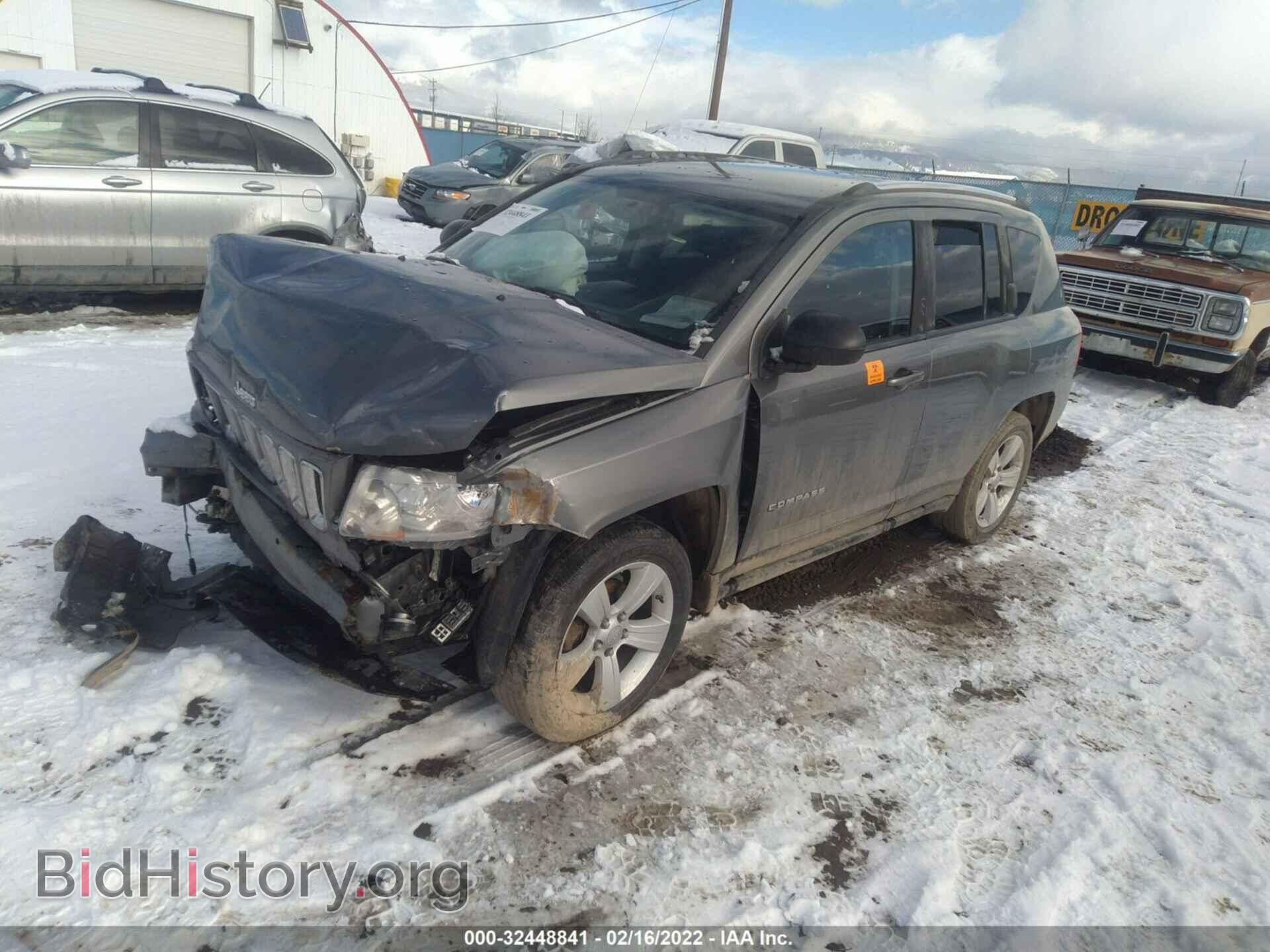 2012 JEEP COMPASS - VIN: 1C4NJDBB5CD553023 - Фото 2