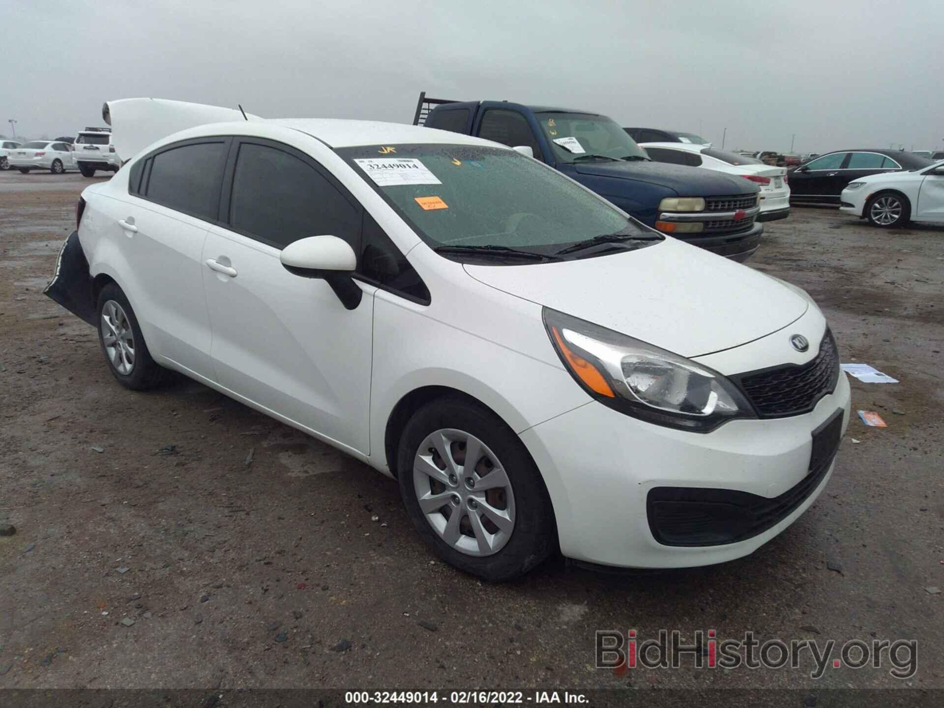 Photo KNADM4A37F6436112 - KIA RIO 2015