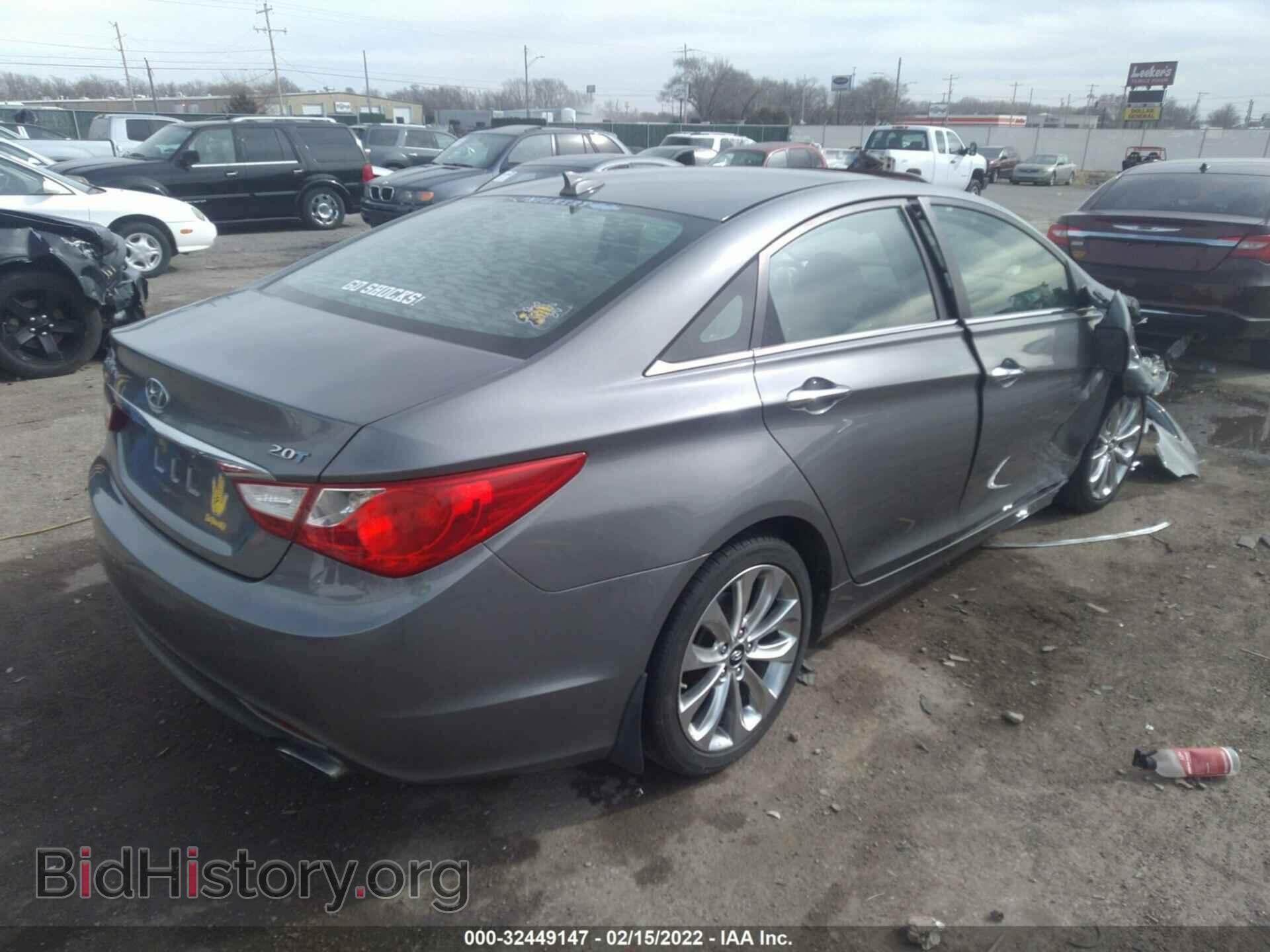 2012 HYUNDAI SONATA - VIN: 5NPEC4AB8CH417409 - Фото 4