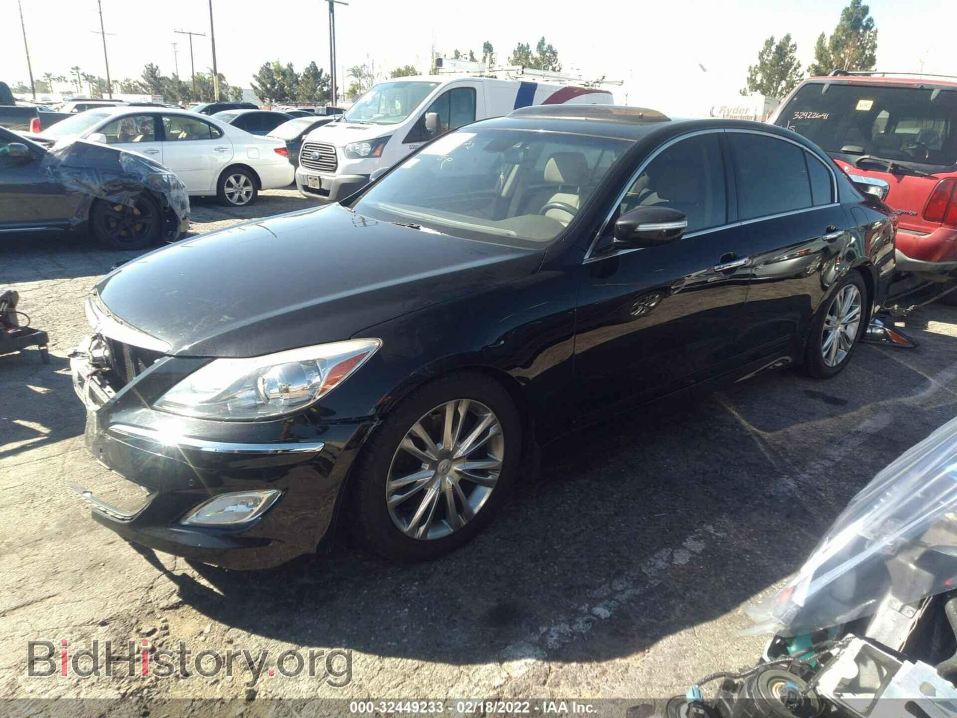 2012 HYUNDAI GENESIS - VIN: KMHGC4DD3CU190346 - Фото 2
