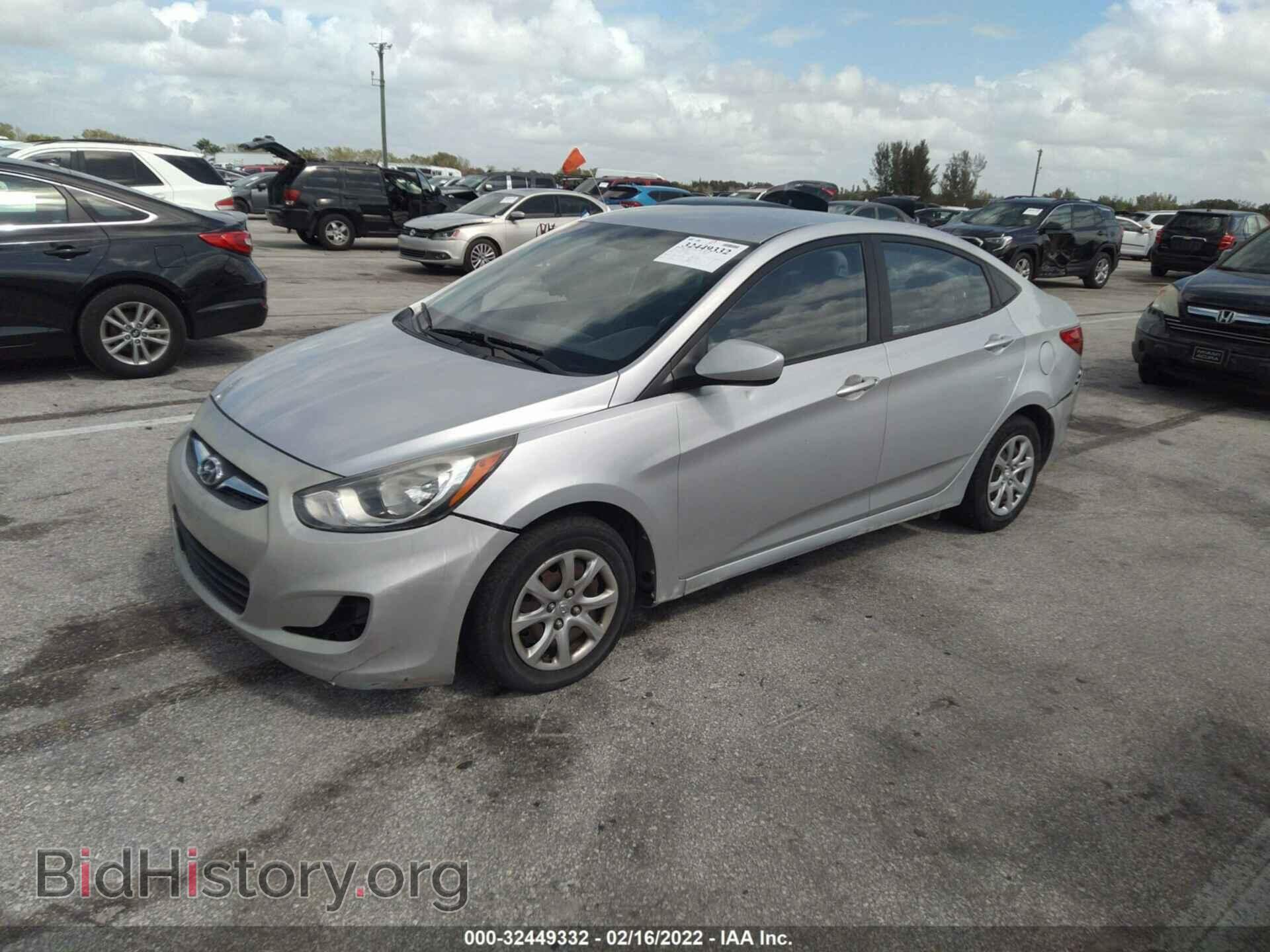 2014 HYUNDAI ACCENT - VIN: KMHCT4AE0EU620106 - Фото 2