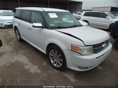 2012 Ford FLEX Limited/Titanium, white — VIN 2FMGK5DC1CBD03989, IAAI