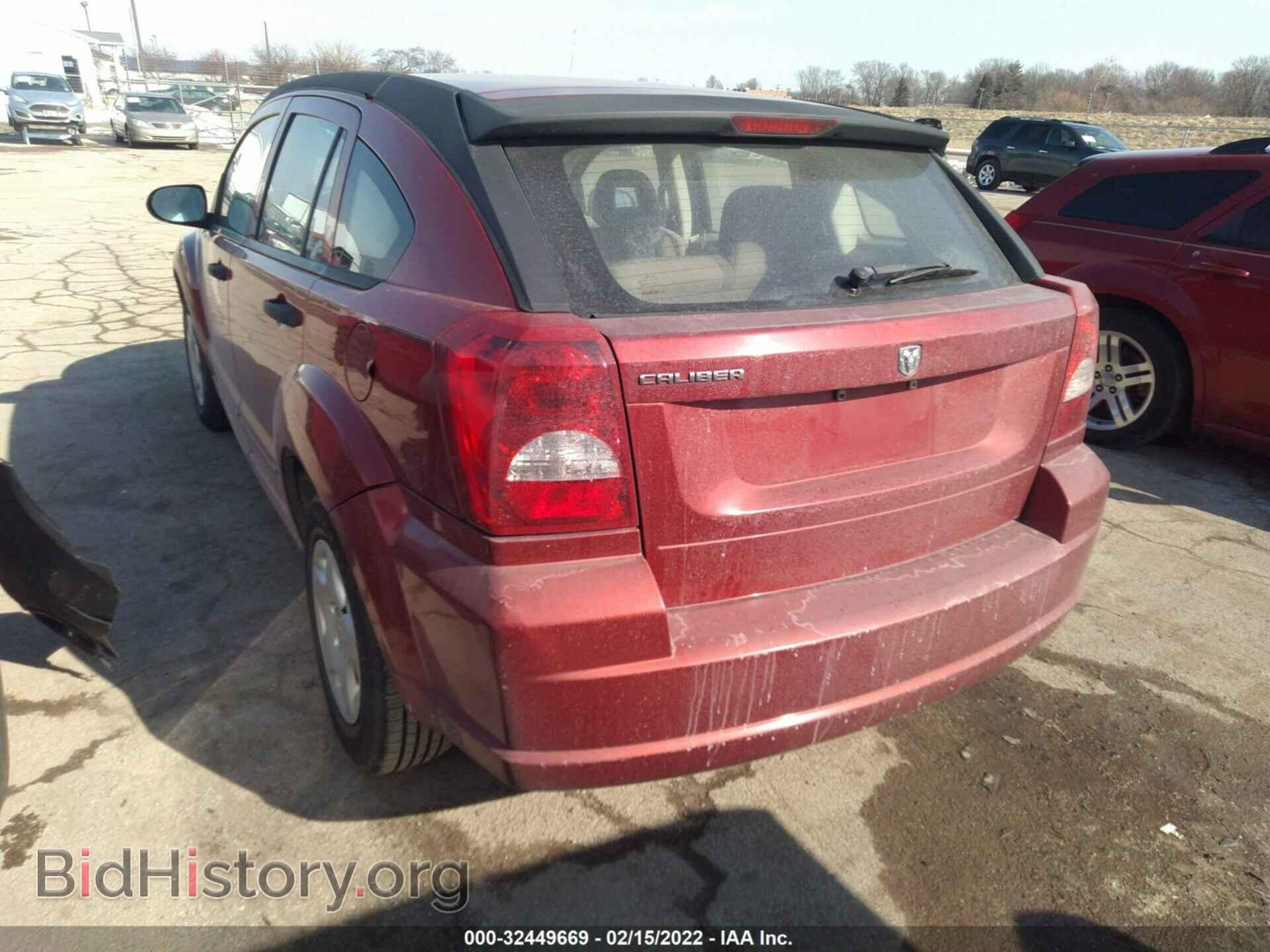 2007 DODGE CALIBER - VIN: 1B3HB28B77D182525 - Photo 3
