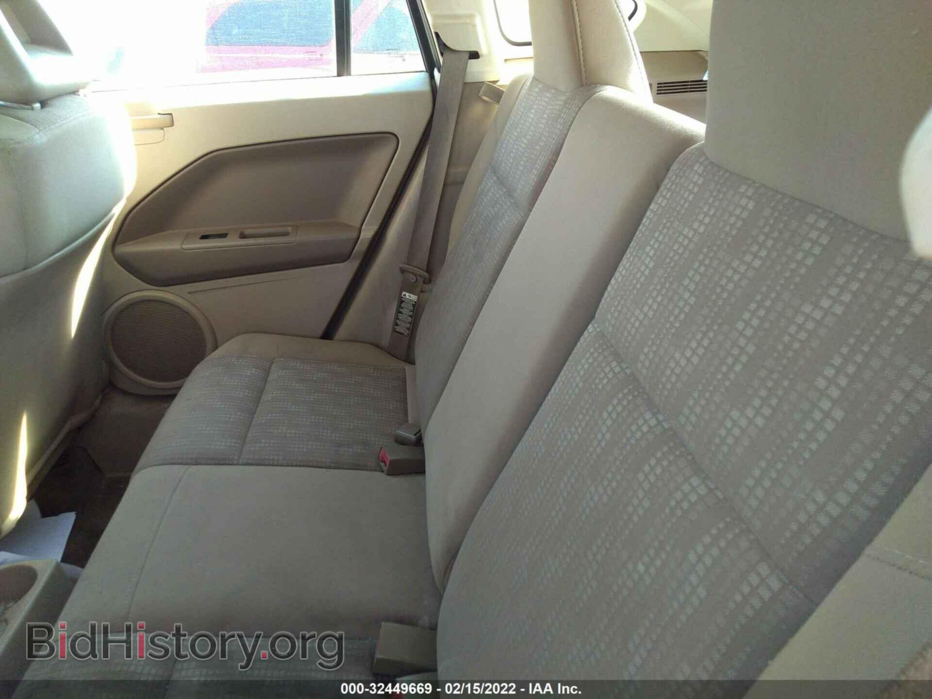 2007 DODGE CALIBER - VIN: 1B3HB28B77D182525 - Photo 8