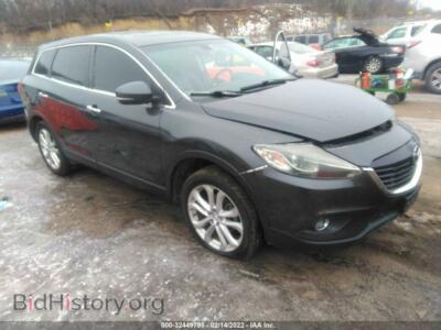 2013 Mazda CX-9 Grand Touring, серый — VIN JM3TB3DV3D0413655, IAAI