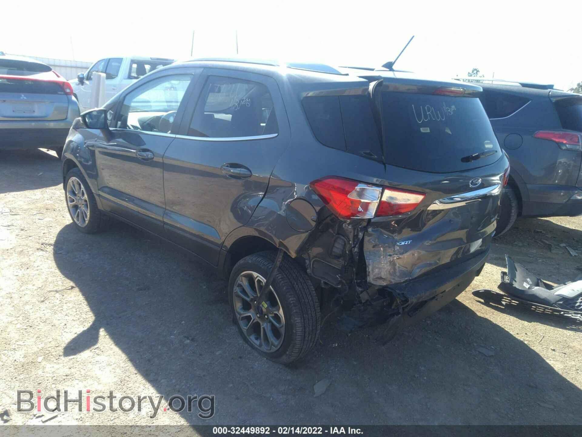 2020 FORD ECOSPORT - VIN: MAJ6S3KL8LC345721 - Photo 3