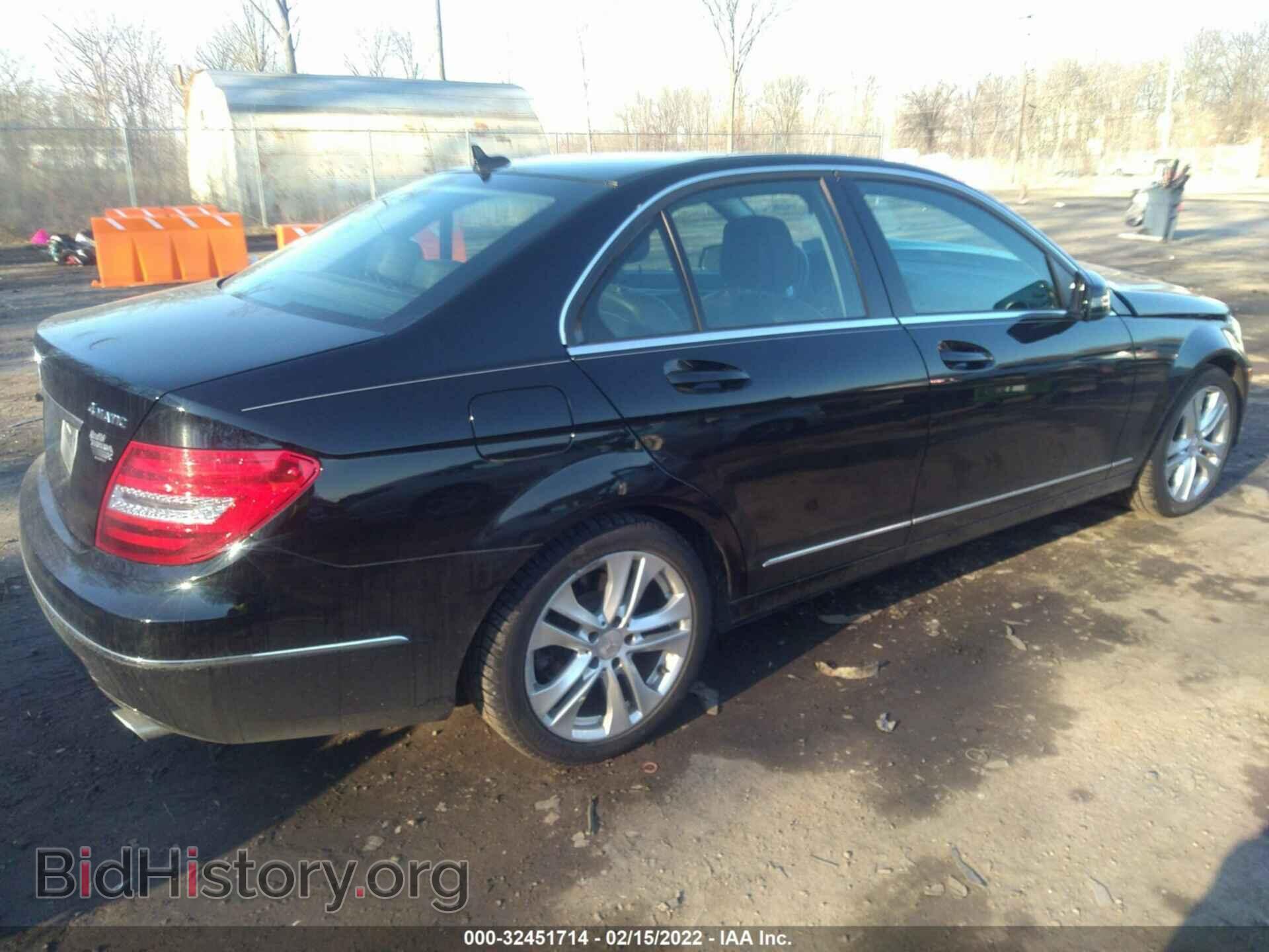 2012 MERCEDES-BENZ C-CLASS - VIN: WDDGF8BBXCA636701 - Фото 4