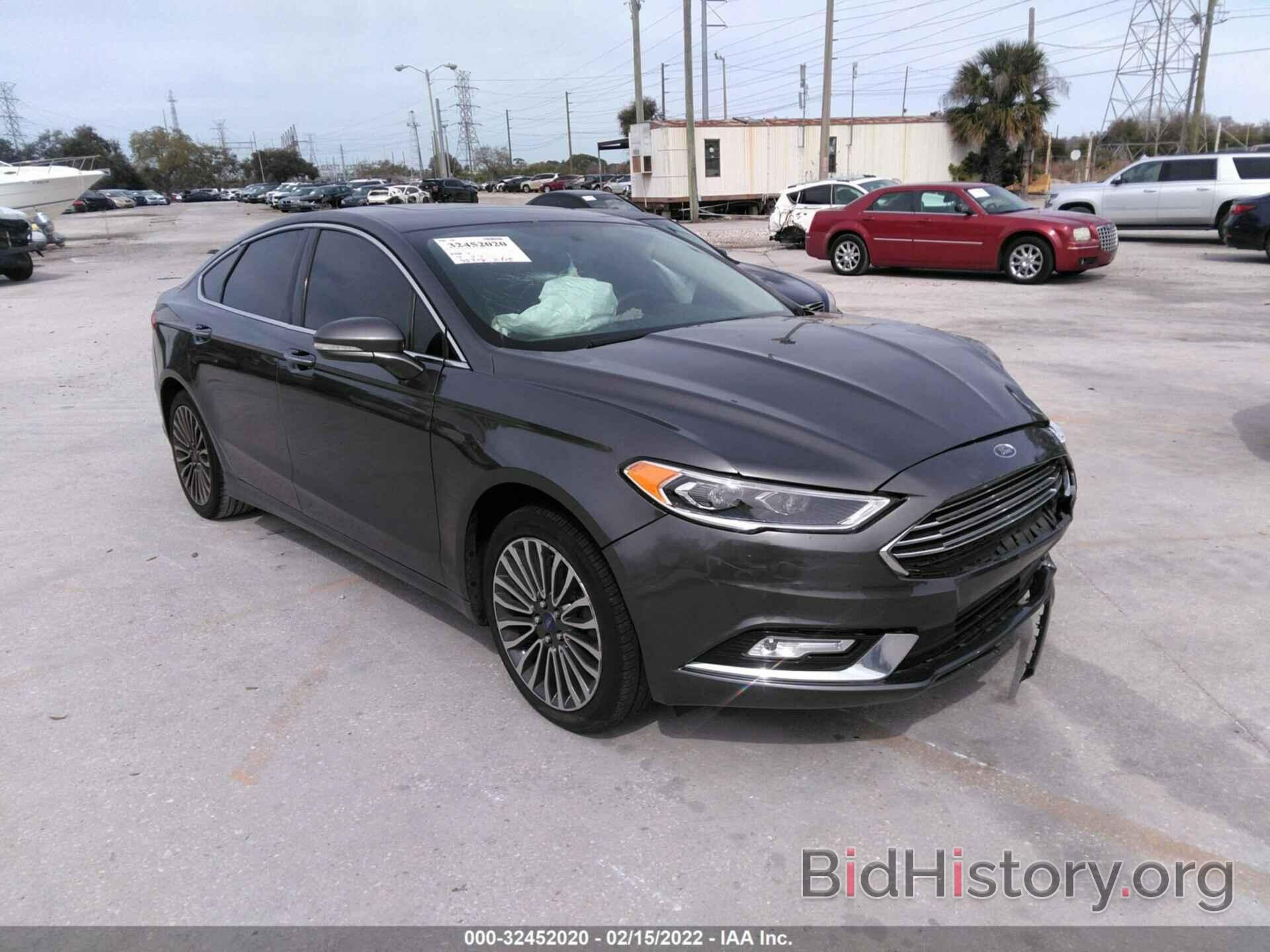 Photo 3FA6P0H97HR111011 - FORD FUSION 2017