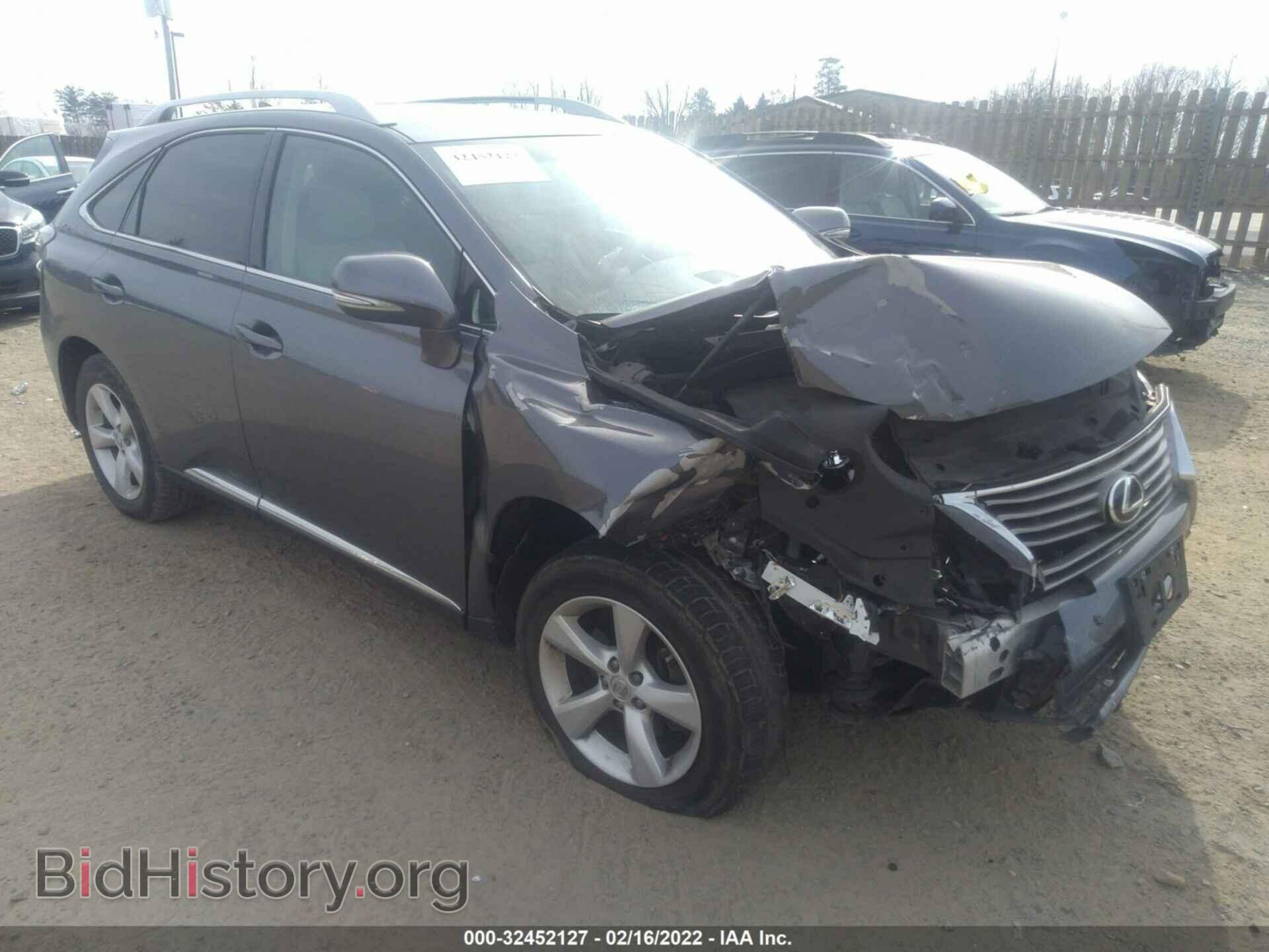 Фотография 2T2BK1BA4FC303341 - LEXUS RX 350 2015
