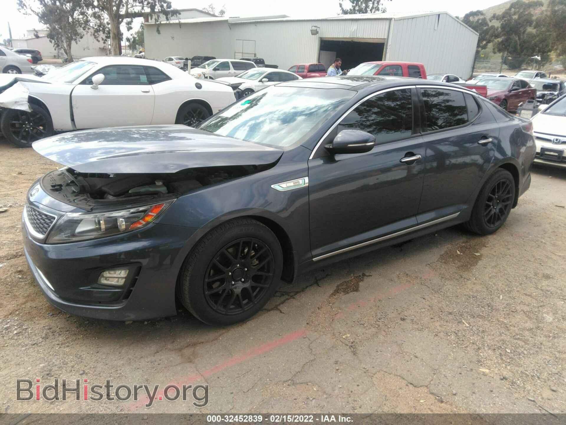 2014 KIA OPTIMA HYBRID - VIN: KNAGN4AD4E5066406 - Фото 2