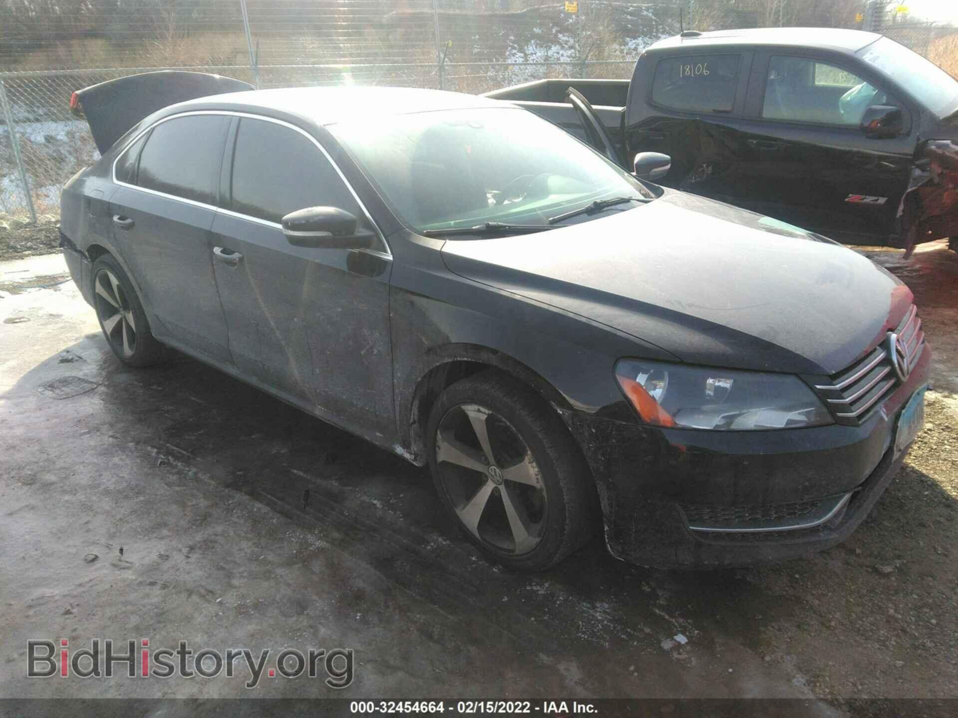 Photo 1VWBH7A34DC016089 - VOLKSWAGEN PASSAT 2013