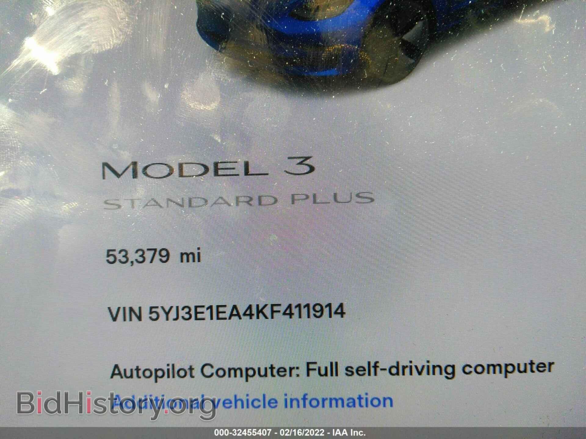2019 TESLA MODEL 3 - VIN: 5YJ3E1EA4KF411914 - Photo 7