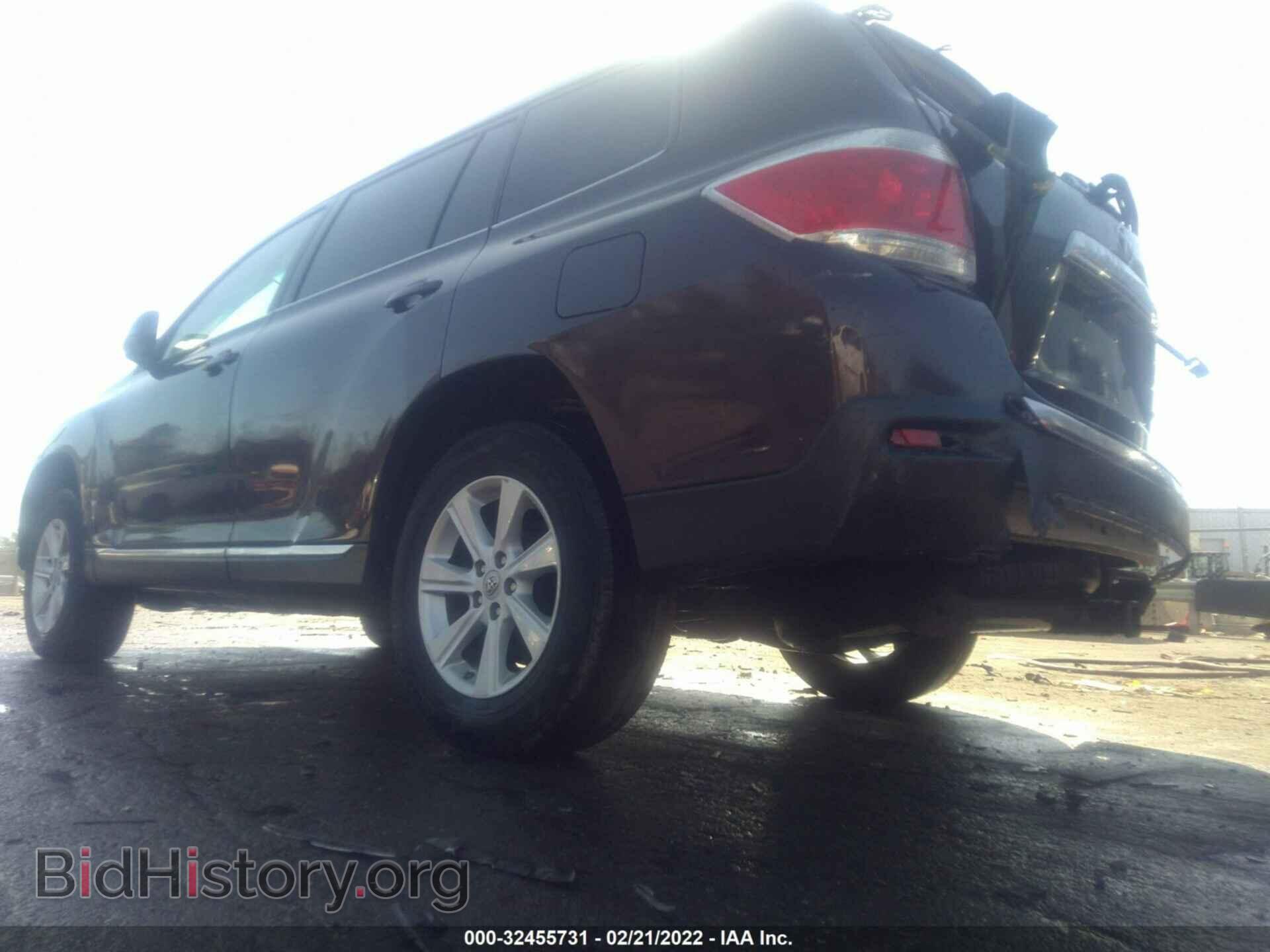 2013 TOYOTA HIGHLANDER - VIN: 5TDBK3EH8DS182097 - Photo 3