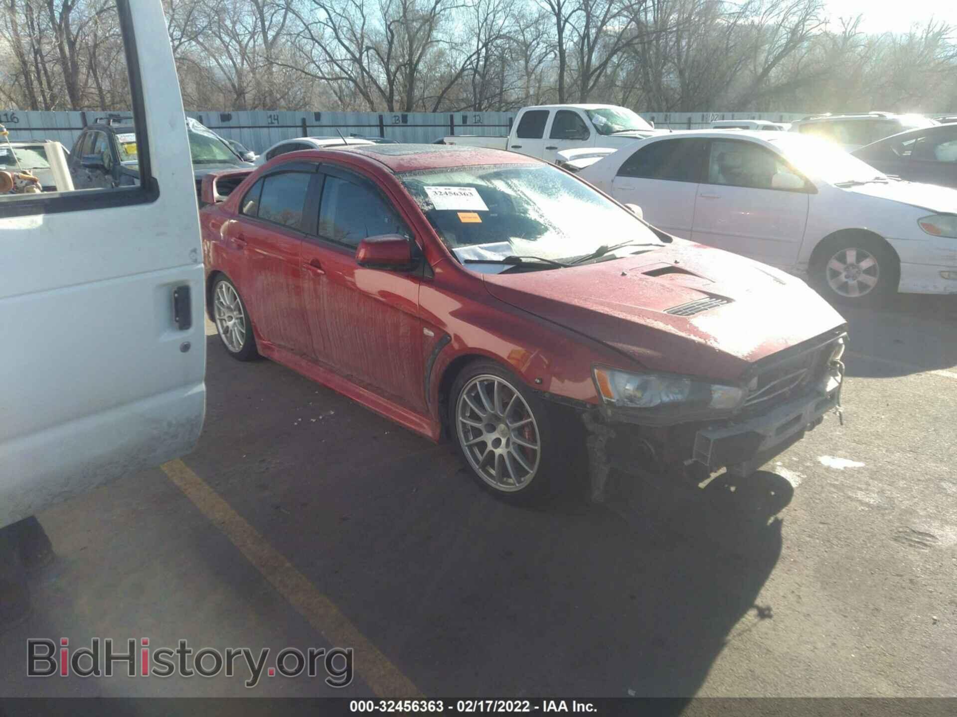 Photo JA32W8FV4EU009999 - MITSUBISHI LANCER EVOLUTION 2014