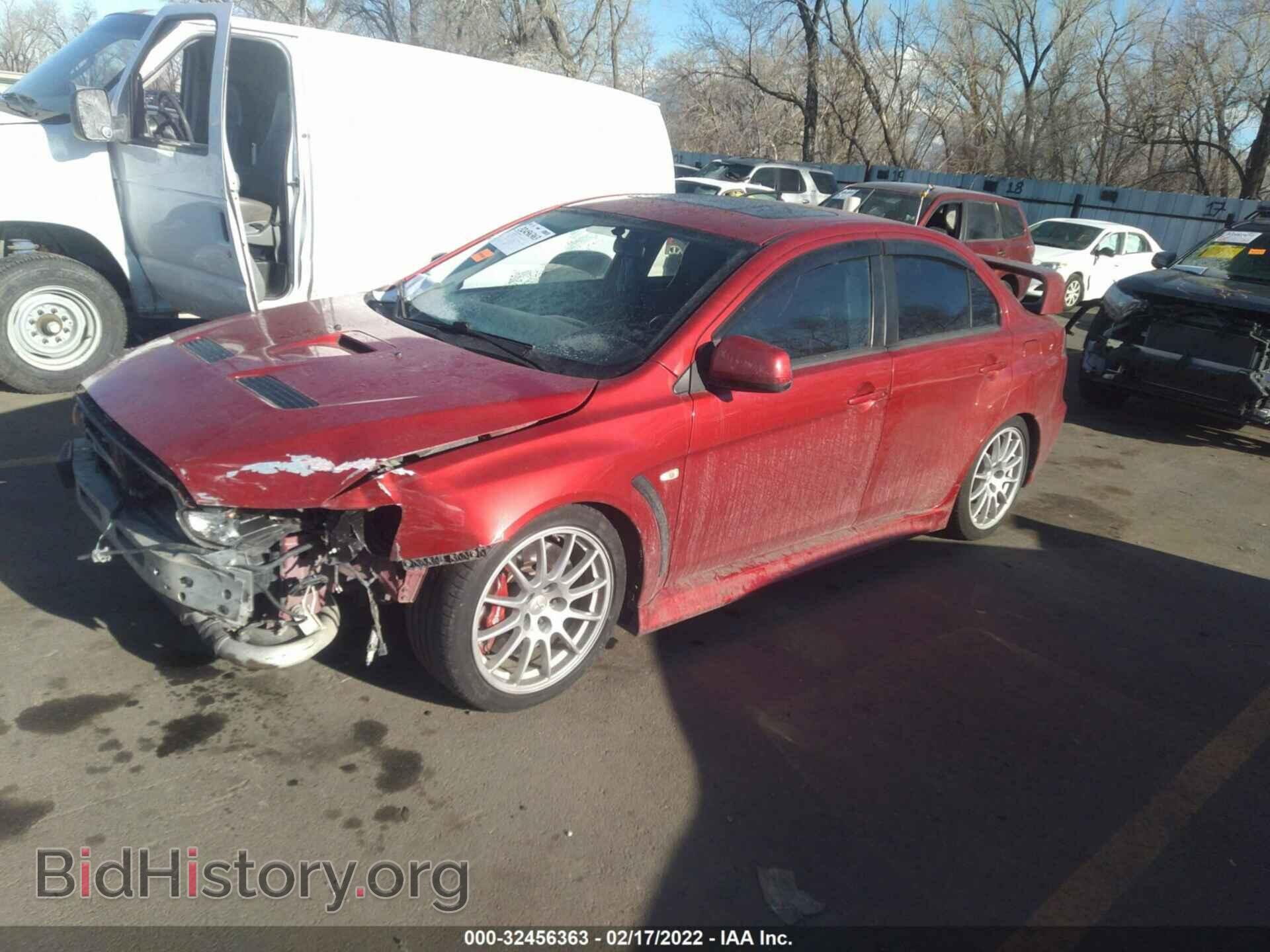 2014 MITSUBISHI LANCER EVOLUTION - VIN: JA32W8FV4EU009999 - Photo 2