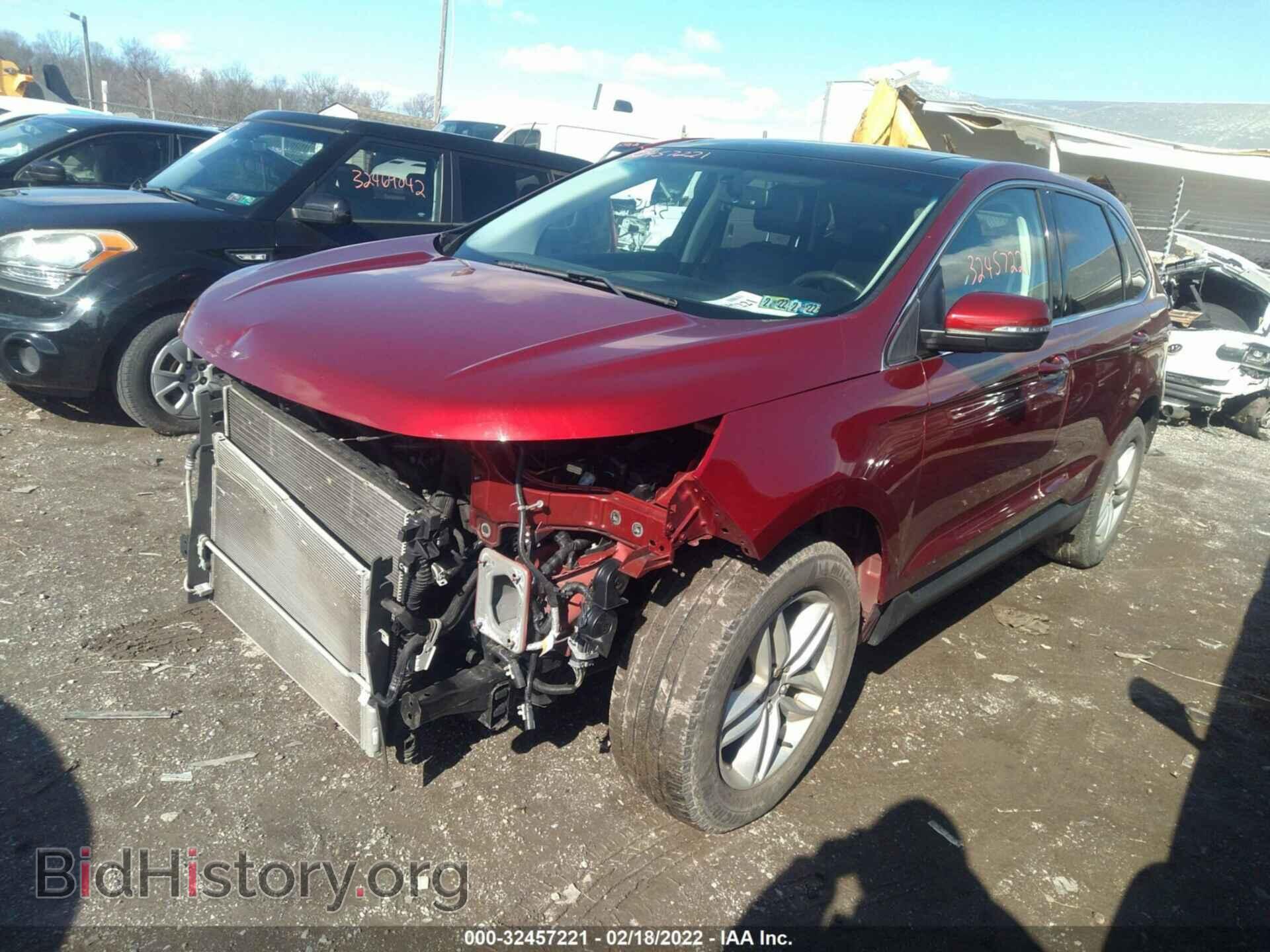 2016 FORD EDGE - VIN: 2FMPK4J85GBB02306 - Фото 2