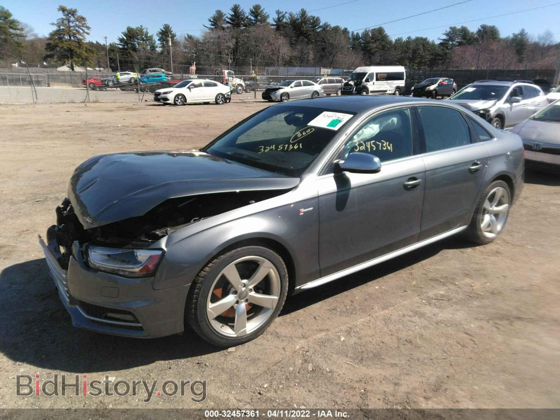 2014 AUDI S4 - VIN: WAUDGAFL5EA159325 - Фото 2