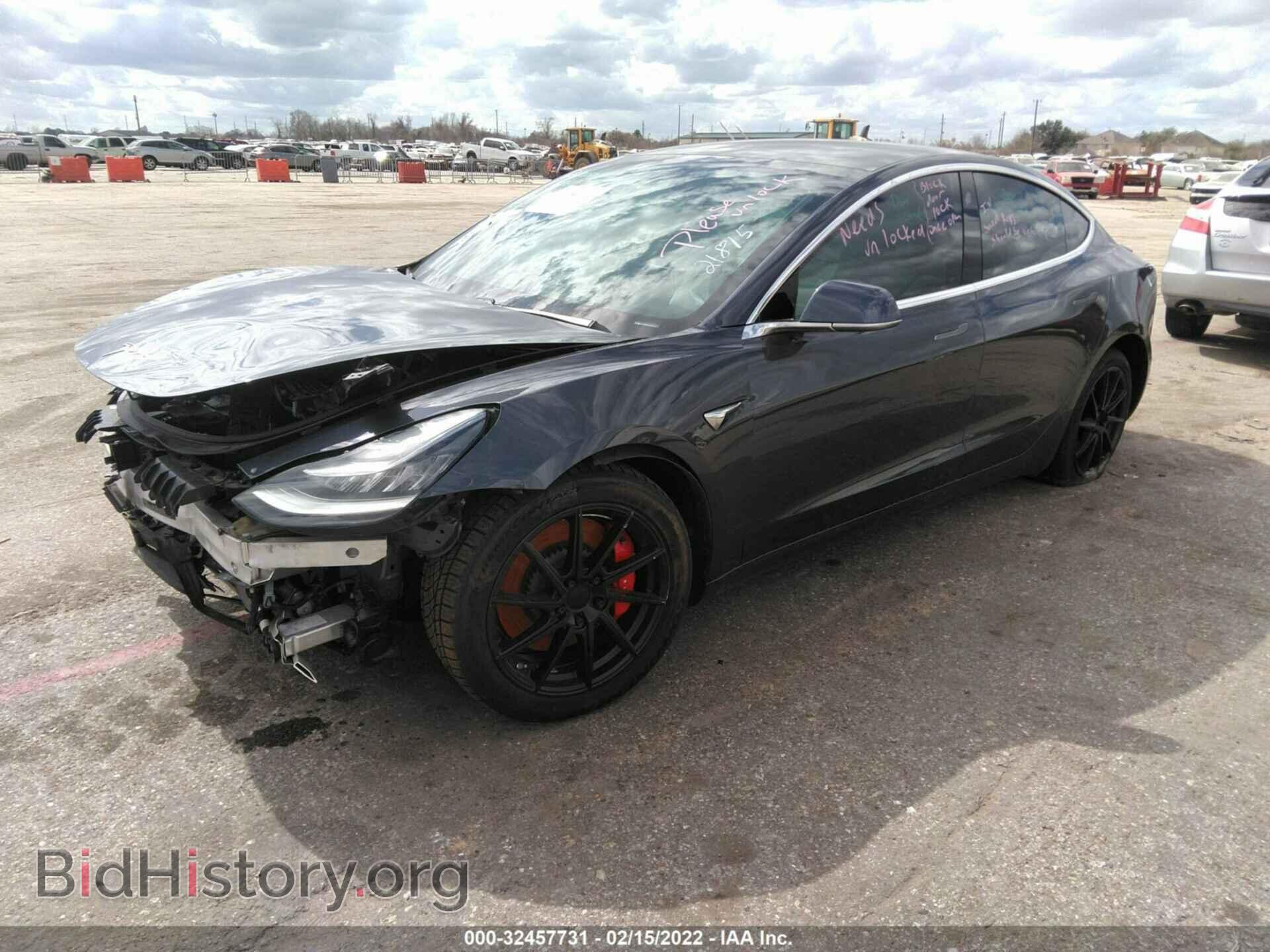 2019 TESLA MODEL 3 - VIN: 5YJ3E1EB2KF447688 - Photo 2