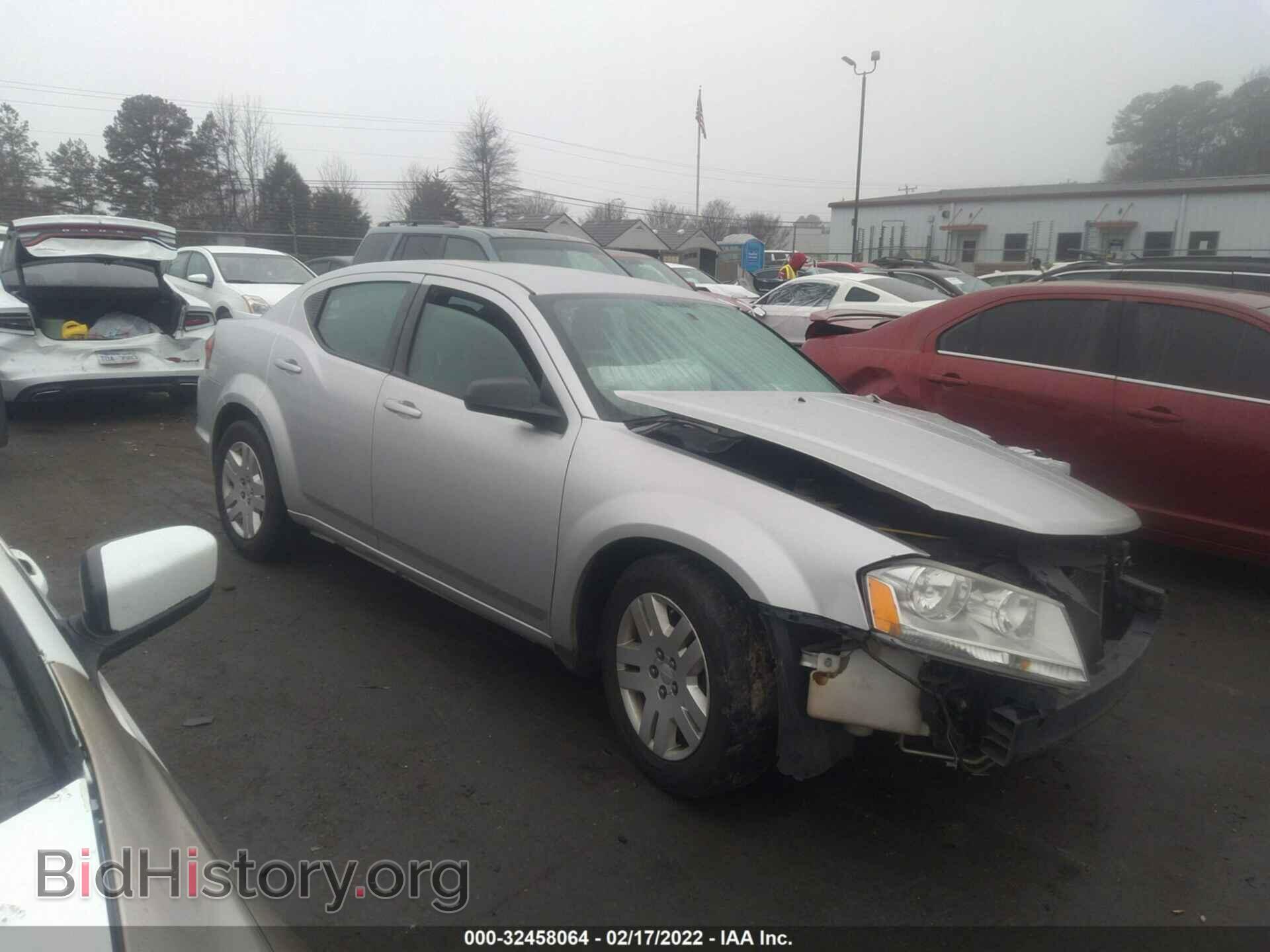 Photo 1C3CDZAB0CN323692 - DODGE AVENGER 2012