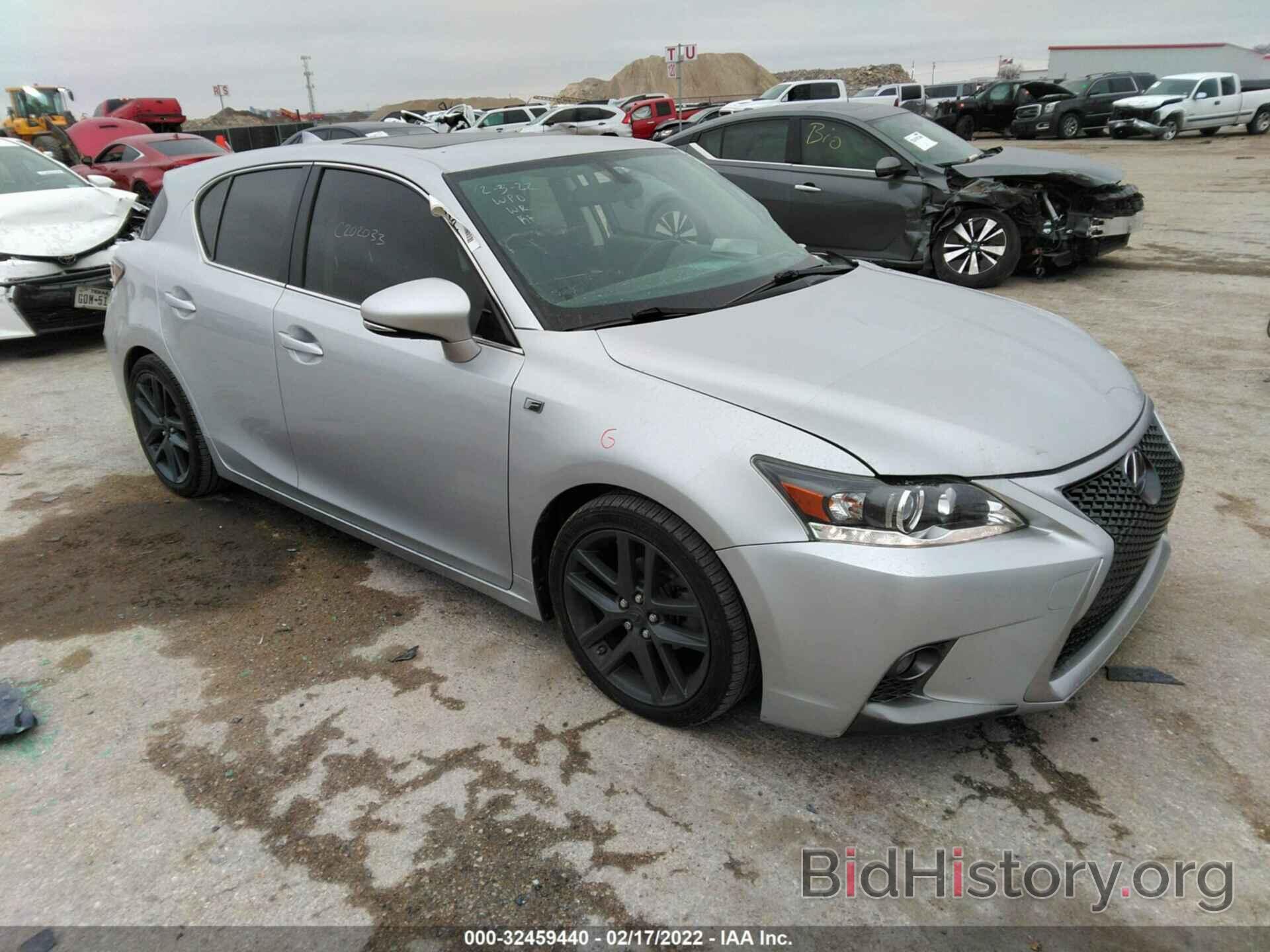 Photo JTHKD5BH0E2197601 - LEXUS CT 200H 2014