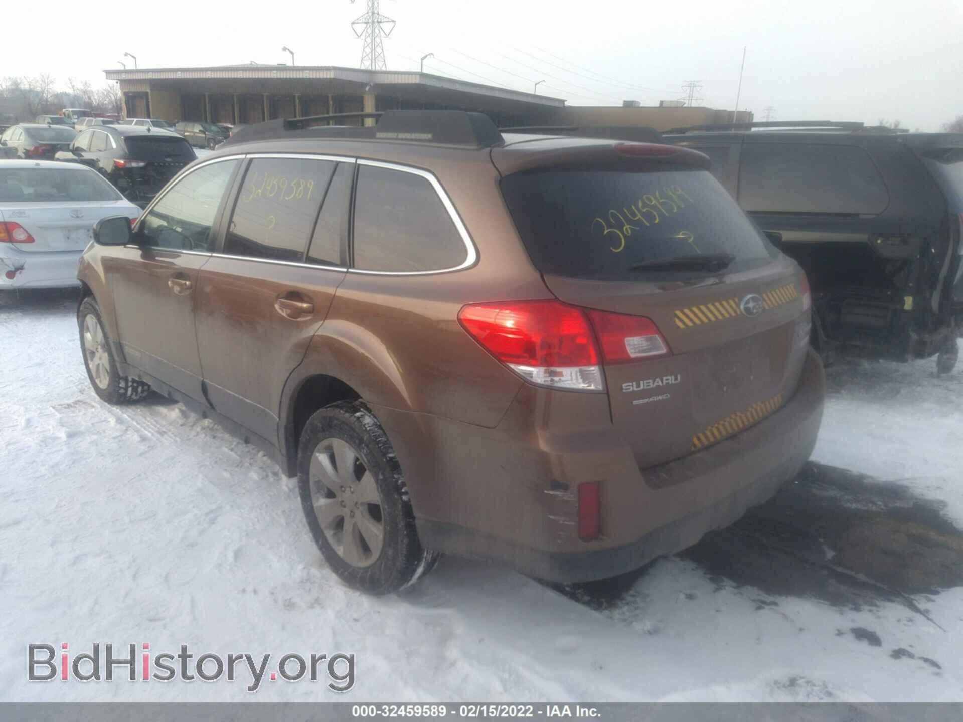 2012 SUBARU OUTBACK - VIN: 4S4BRBCC5C3227747 - Photo 3