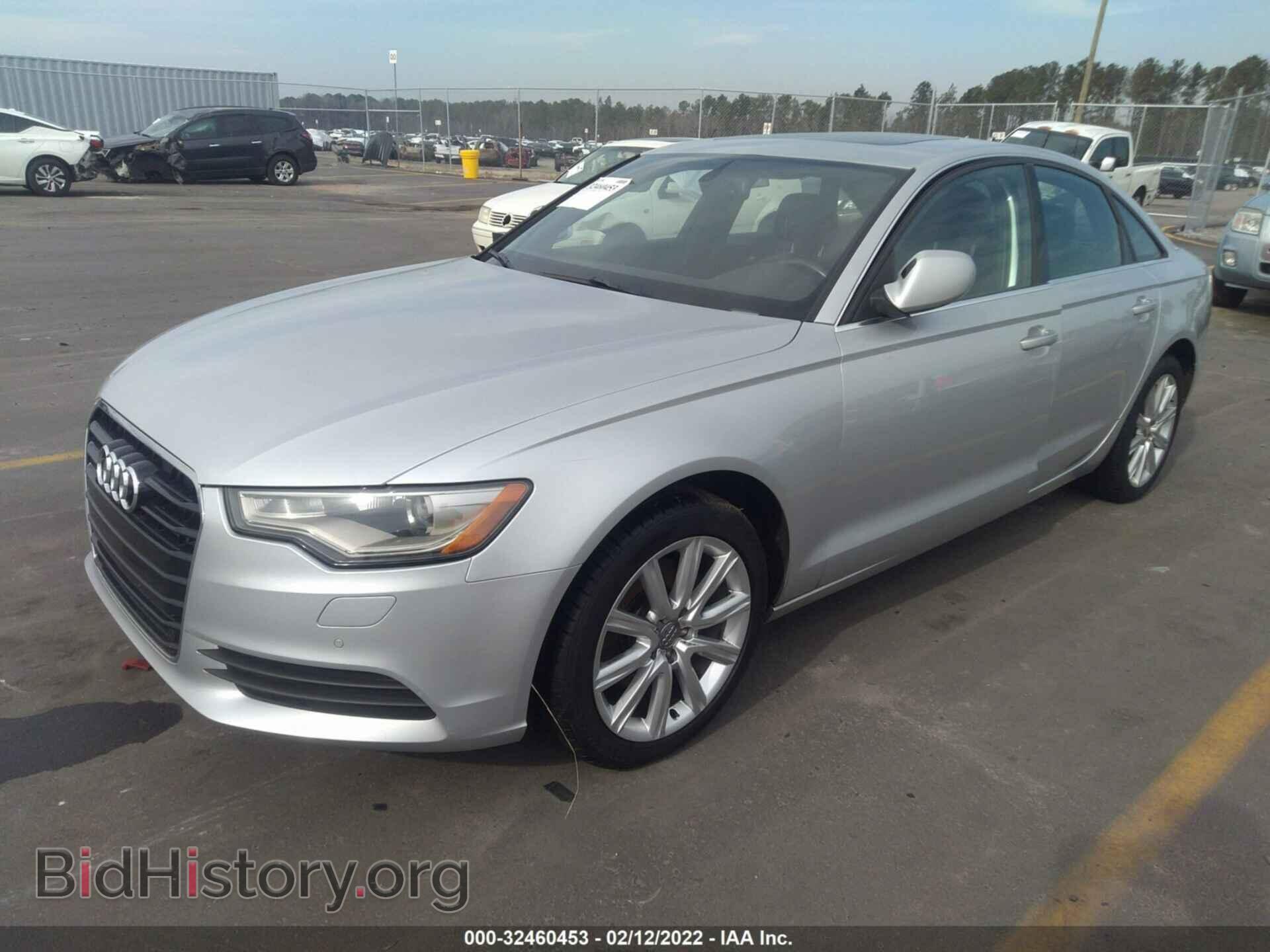 2013 AUDI A6 - VIN: WAUGFAFC5DN083824 - Фото 2