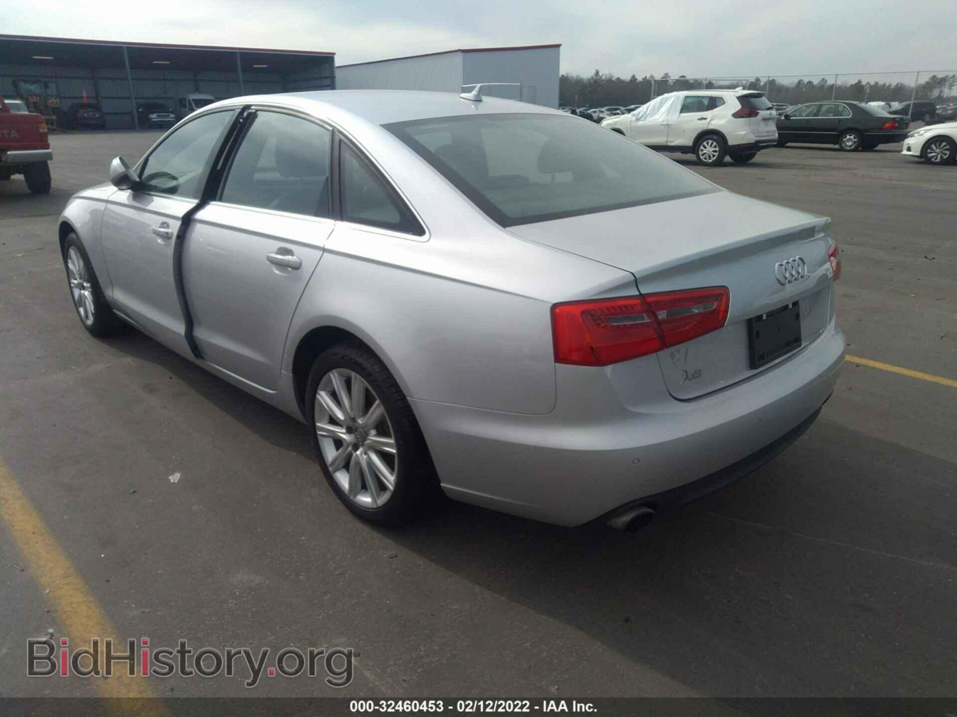 2013 AUDI A6 - VIN: WAUGFAFC5DN083824 - Фото 3