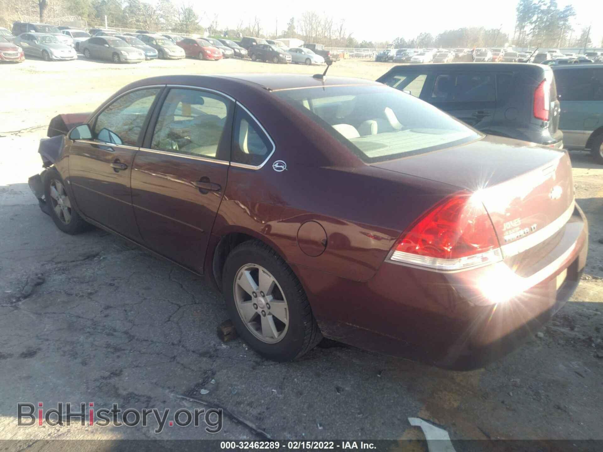 2007 CHEVROLET IMPALA - VIN: 2G1WT58K979211842 - Фото 3