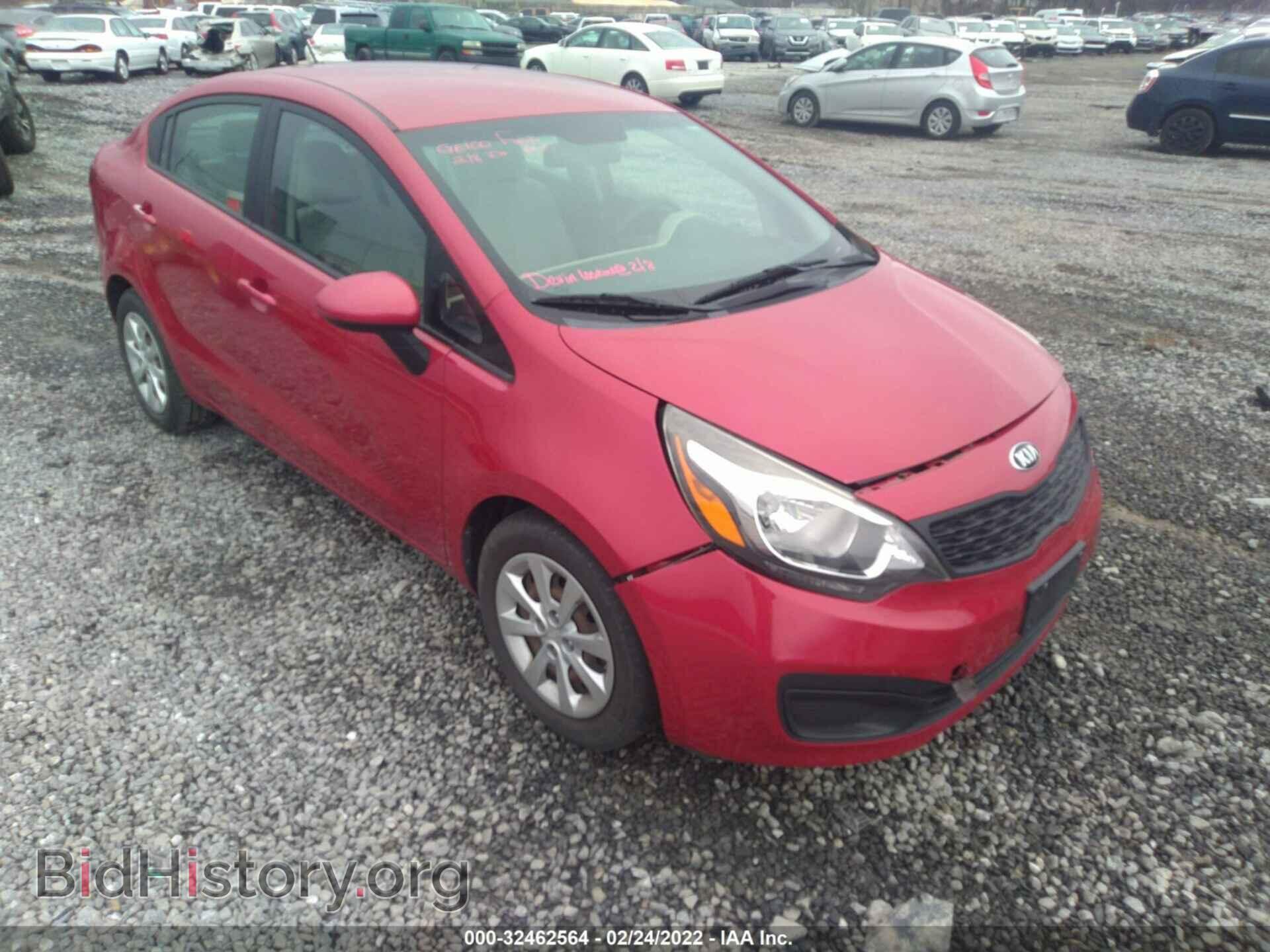 Фотография KNADM4A37D6288945 - KIA RIO 2013