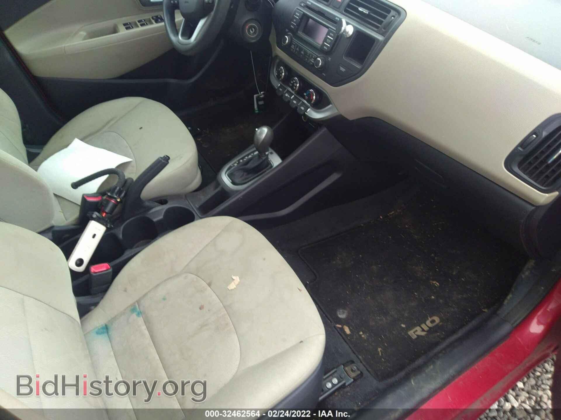 2013 KIA RIO - VIN: KNADM4A37D6288945 - Фото 5