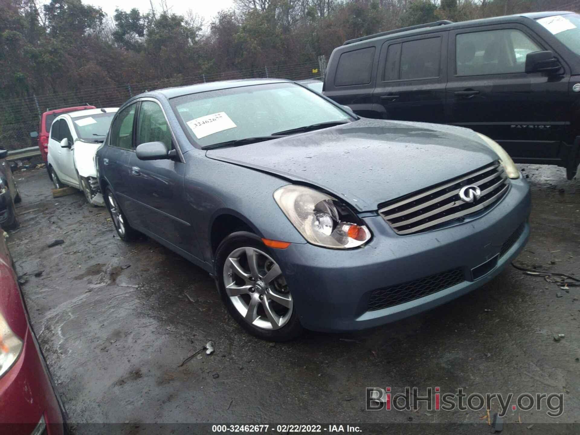 Photo JNKCV51F76M604580 - INFINITI G35 SEDAN 2006