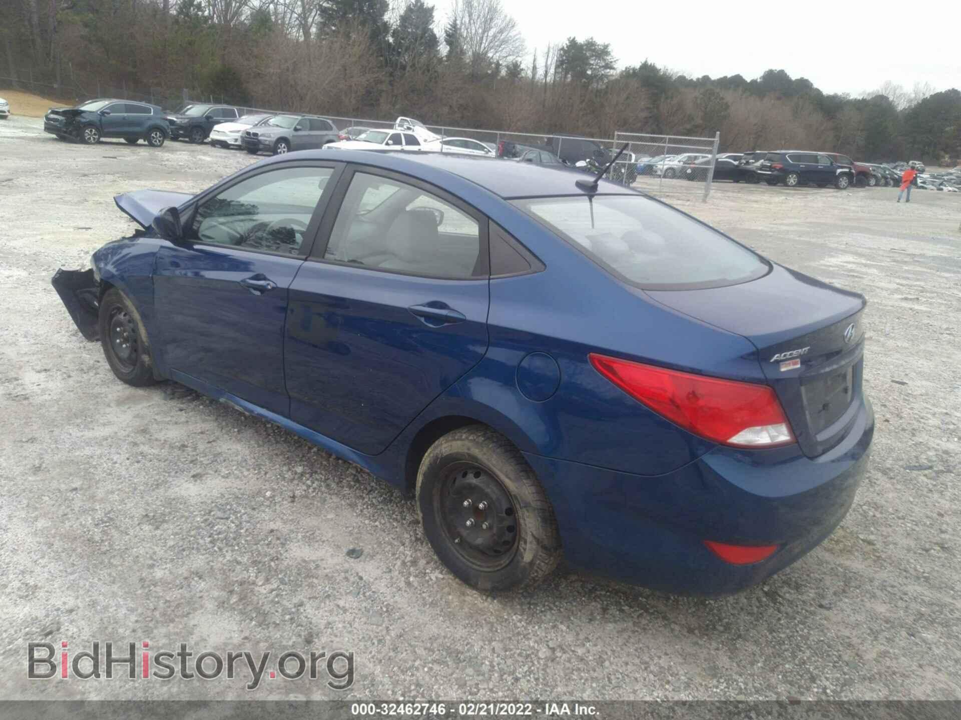 2016 HYUNDAI ACCENT - VIN: KMHCT4AE6GU080473 - Фото 3