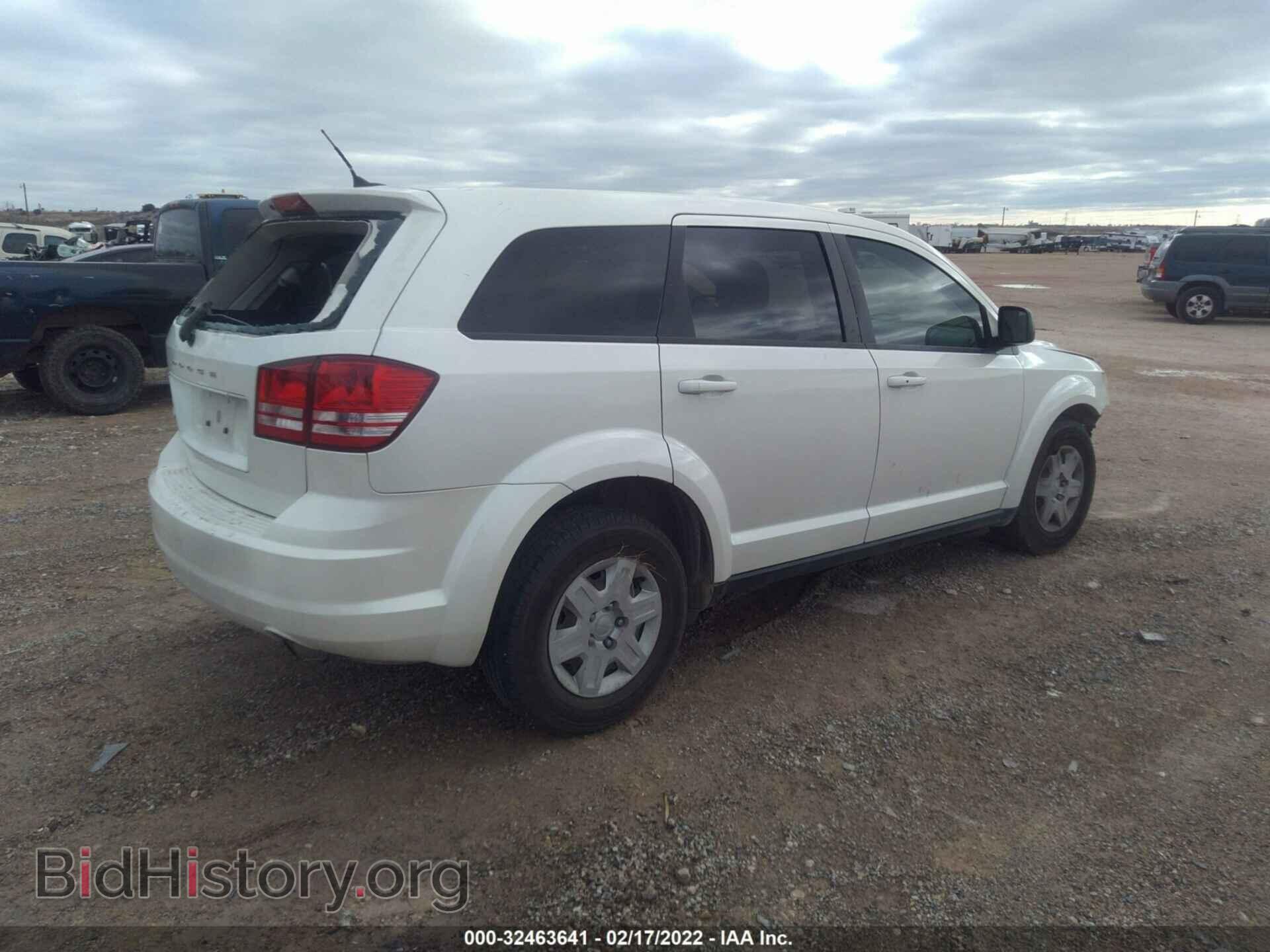 2012 DODGE JOURNEY - VIN: 3C4PDCAB4CT296796 - Фото 4