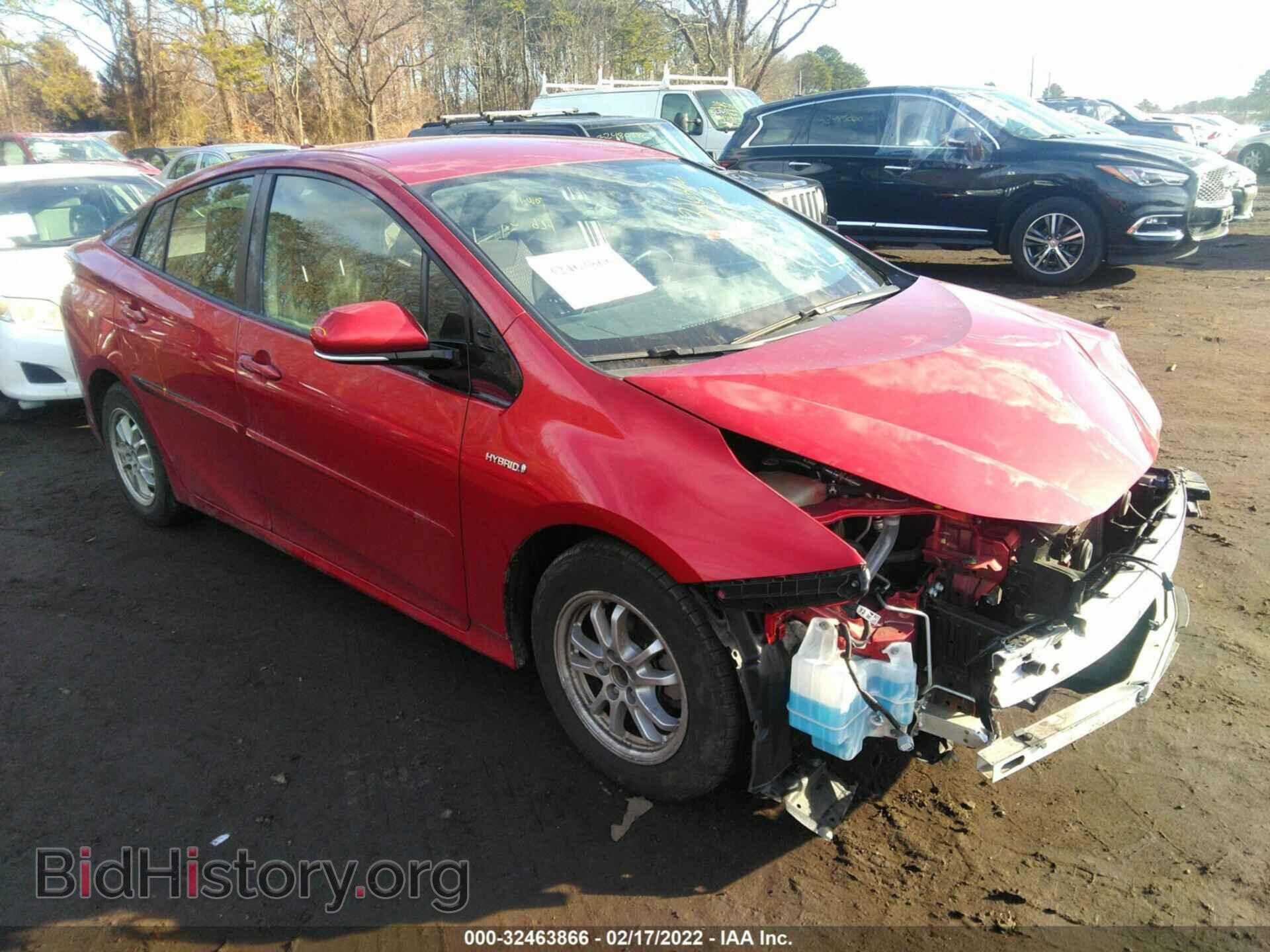 Photo JTDKBRFU5J3066383 - TOYOTA PRIUS 2018
