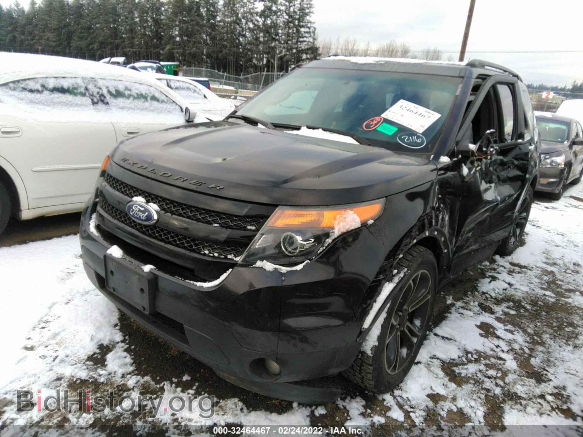 2014 FORD EXPLORER - VIN: 1FM5K8GT1EGB35657 - Фото 2