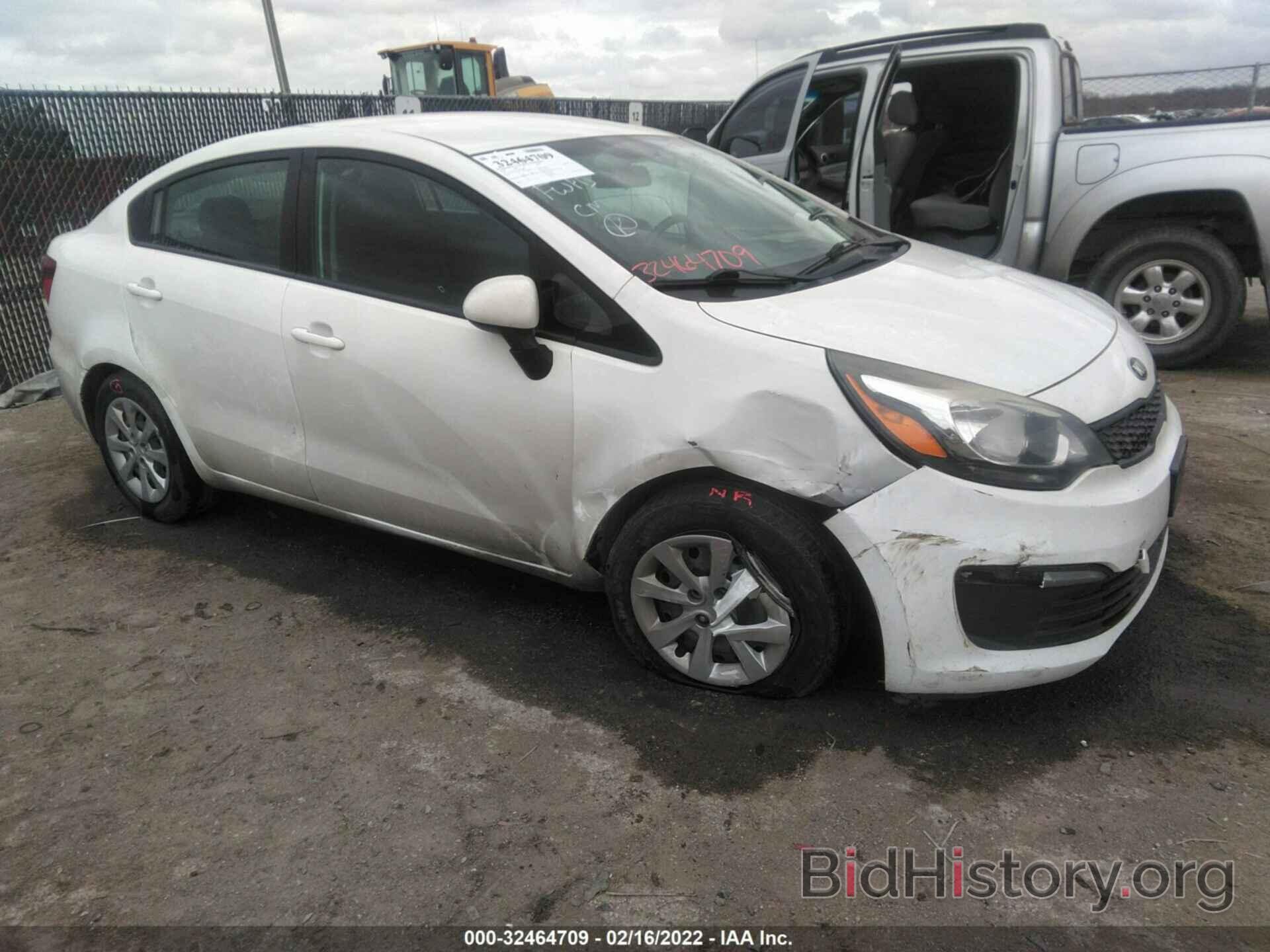 Photo KNADM4A35G6663056 - KIA RIO 2016