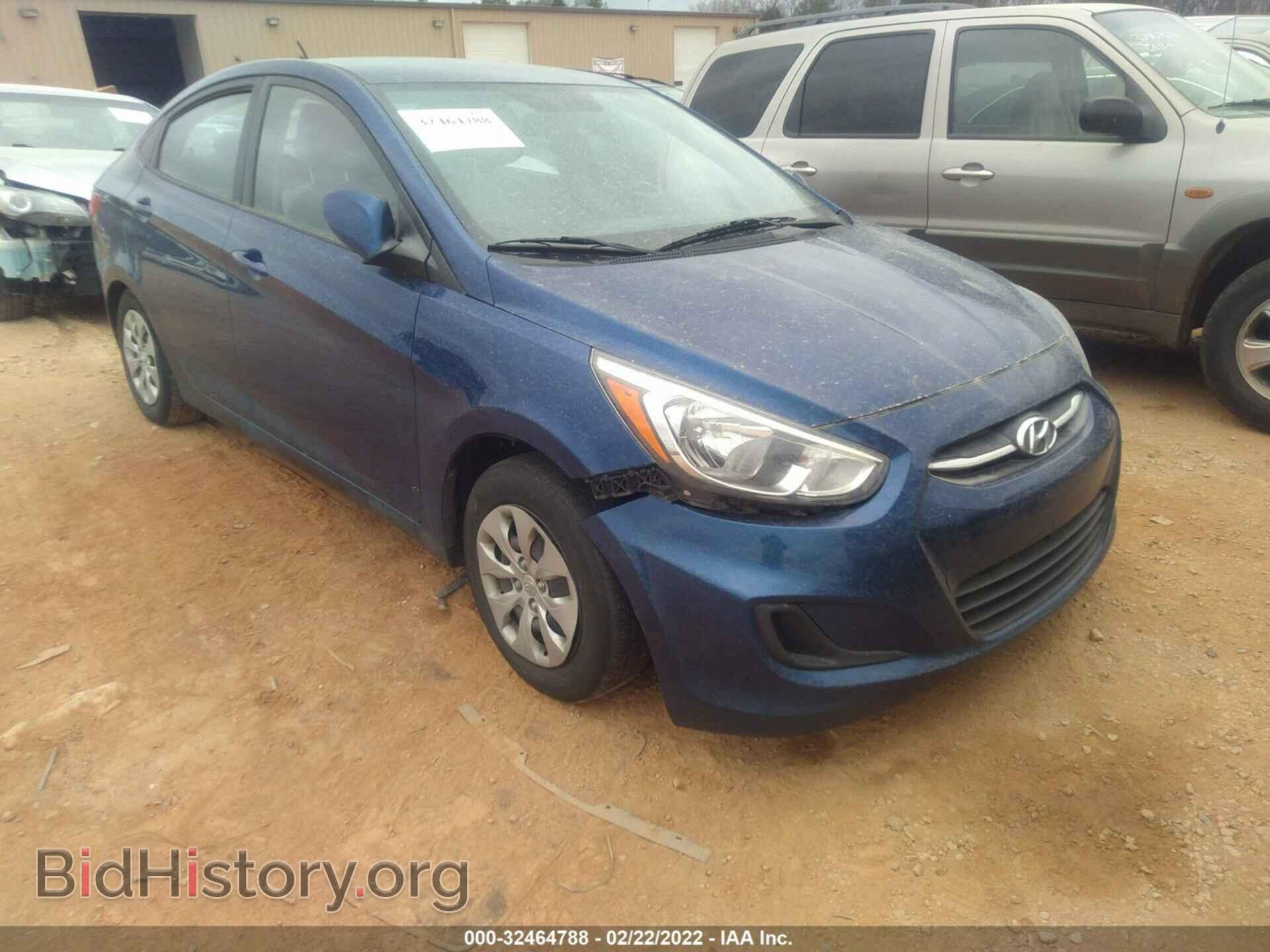 Фотография KMHCT4AE6GU030267 - HYUNDAI ACCENT 2016