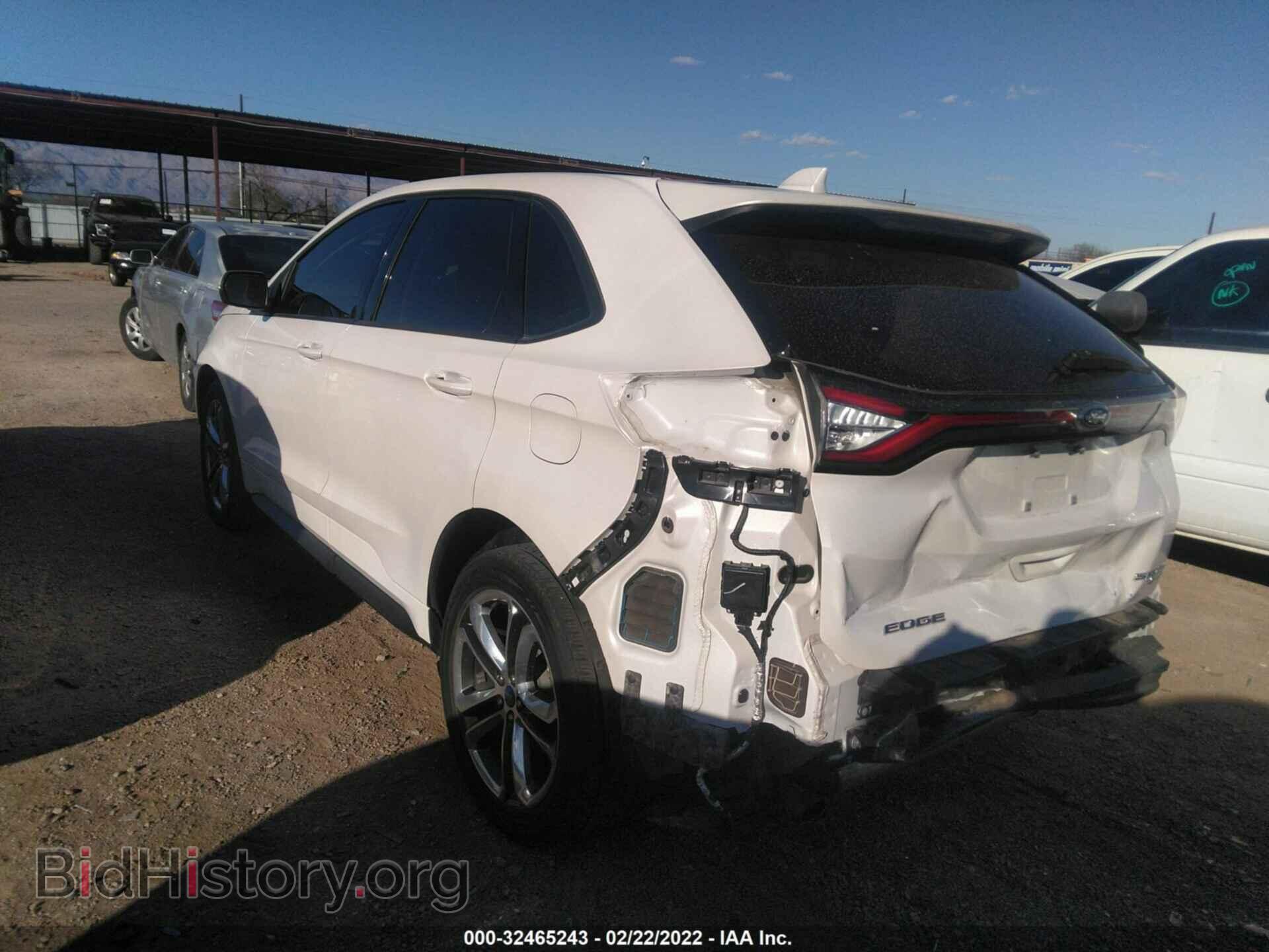 2017 FORD EDGE - VIN: 2FMPK4AP6HBC22155 - Фото 3