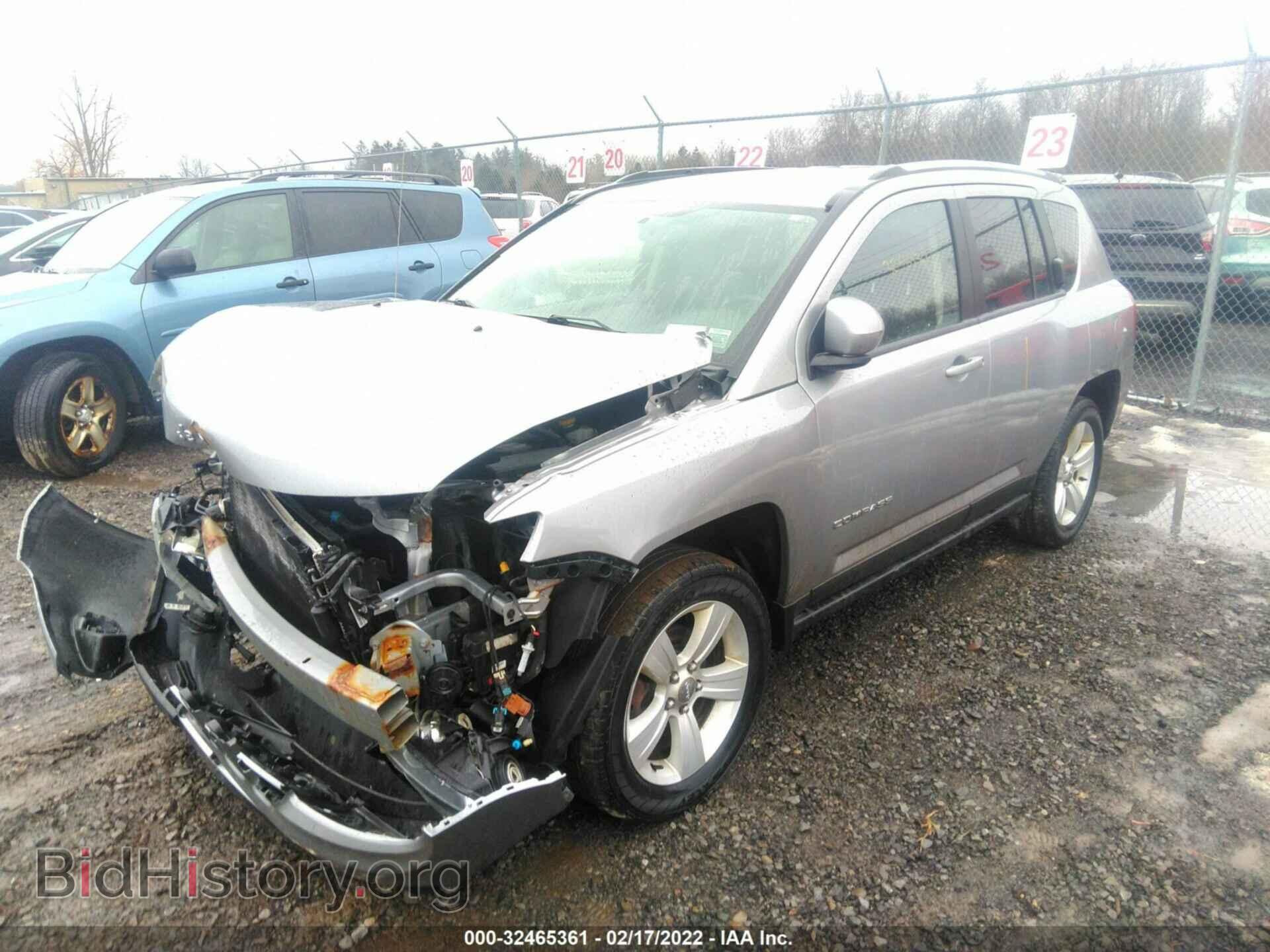 2016 JEEP COMPASS - VIN: 1C4NJDEB1GD729941 - Фото 2