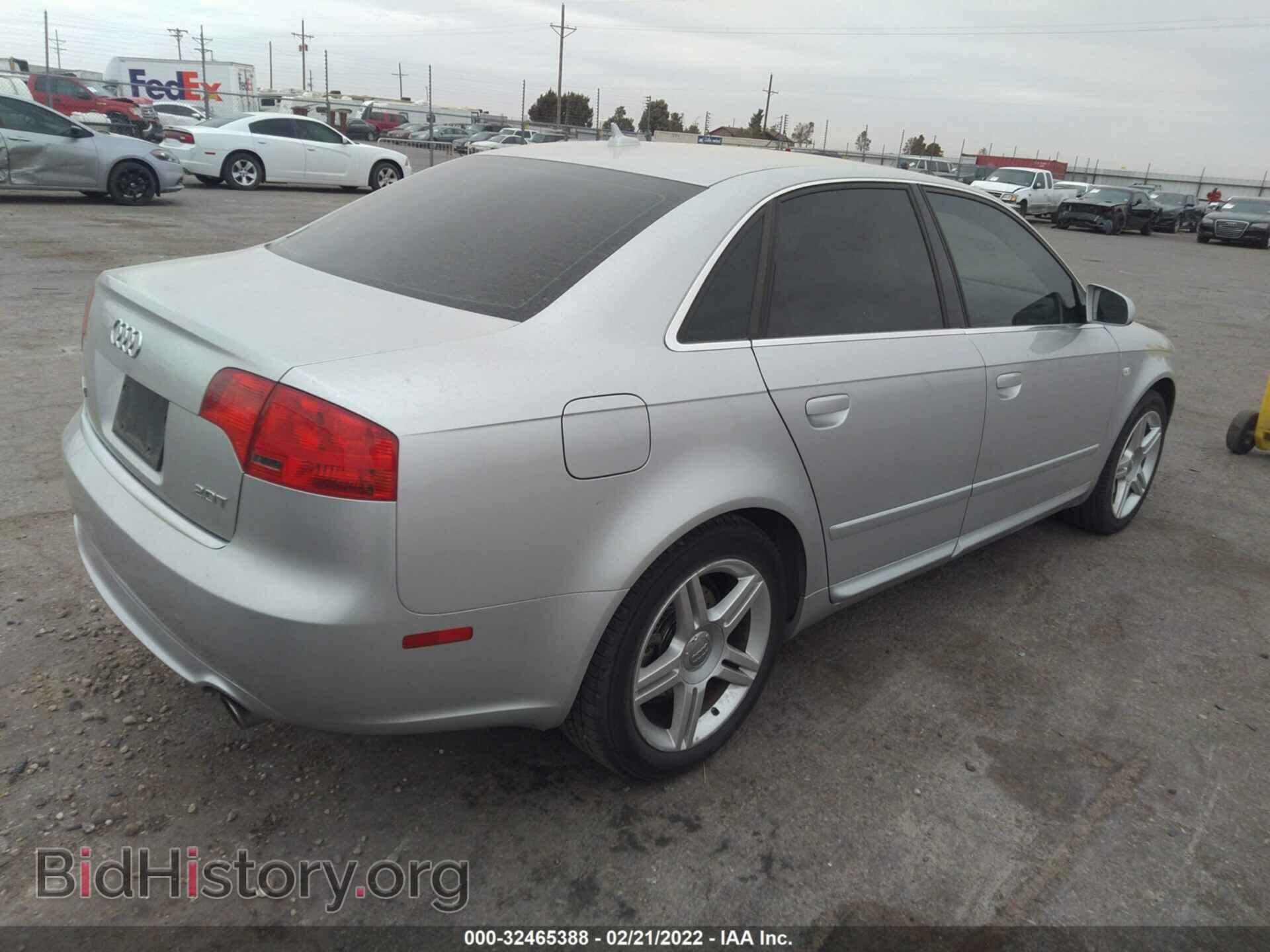 2008 AUDI A4 - VIN: WAUAF78E18A007795 - Фото 4