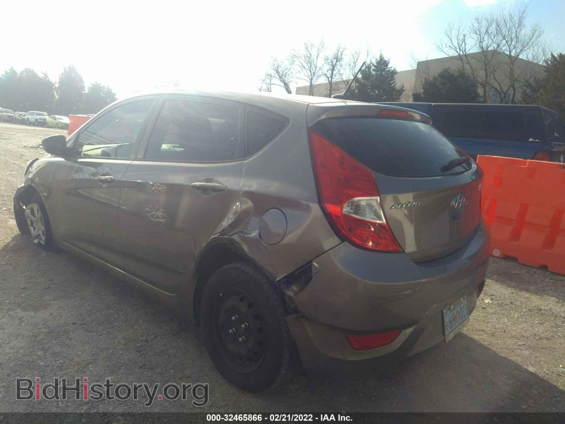 2013 HYUNDAI ACCENT - VIN: KMHCT5AEXDU082289 - Фото 3