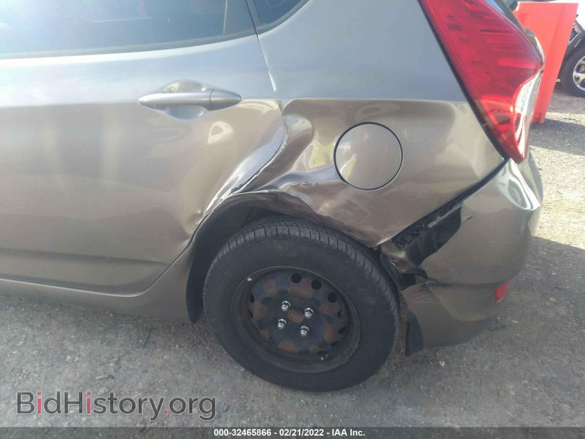 2013 HYUNDAI ACCENT - VIN: KMHCT5AEXDU082289 - Фото 6
